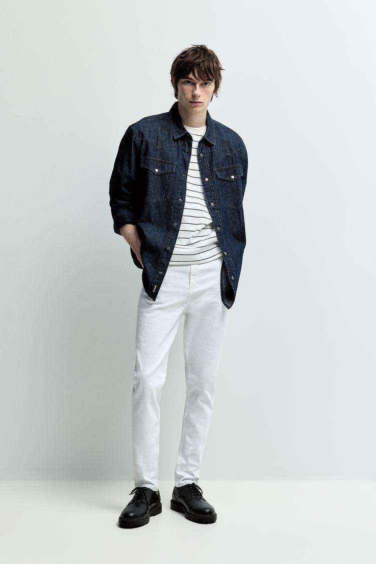 Skinny jeans — WHITE