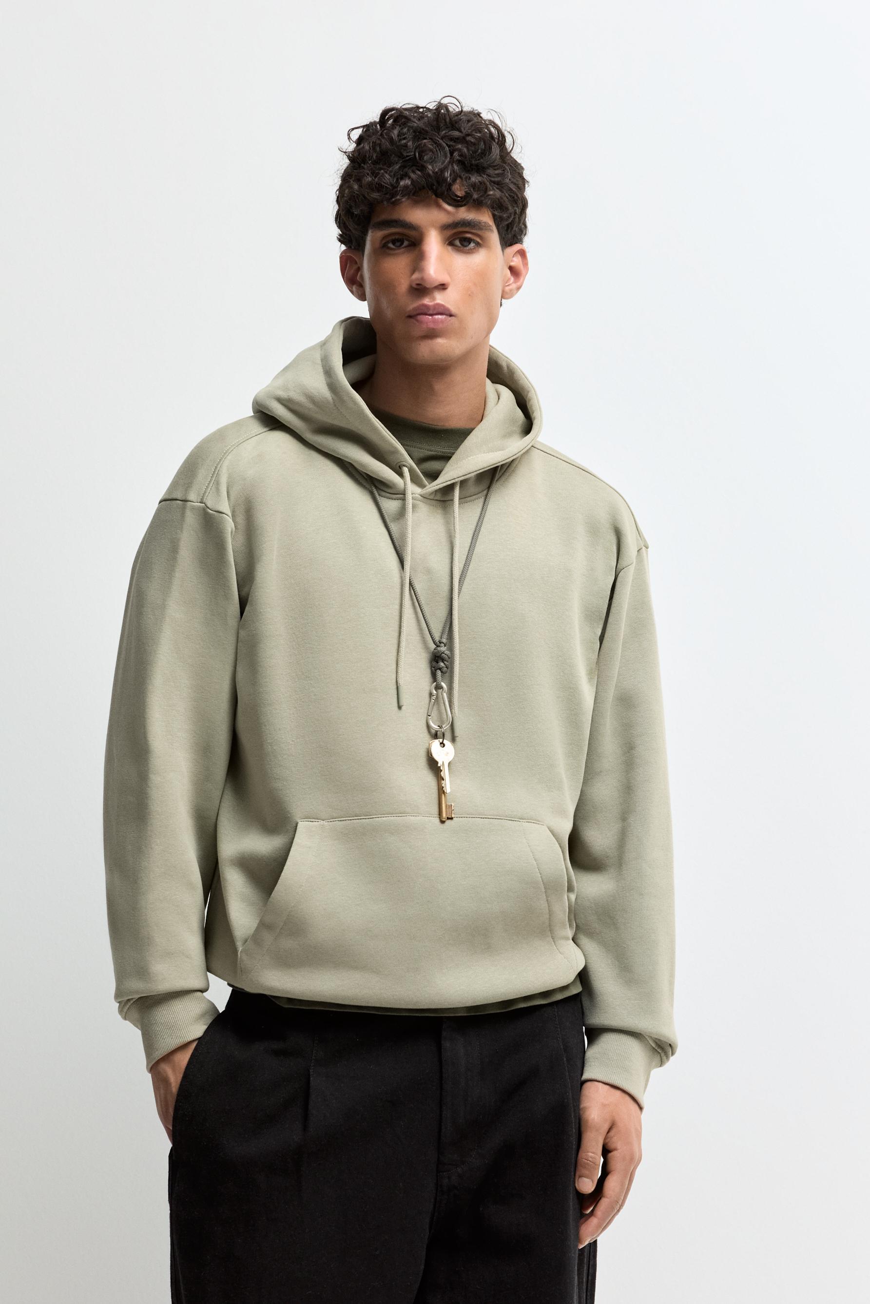 Sudadera básica capucha