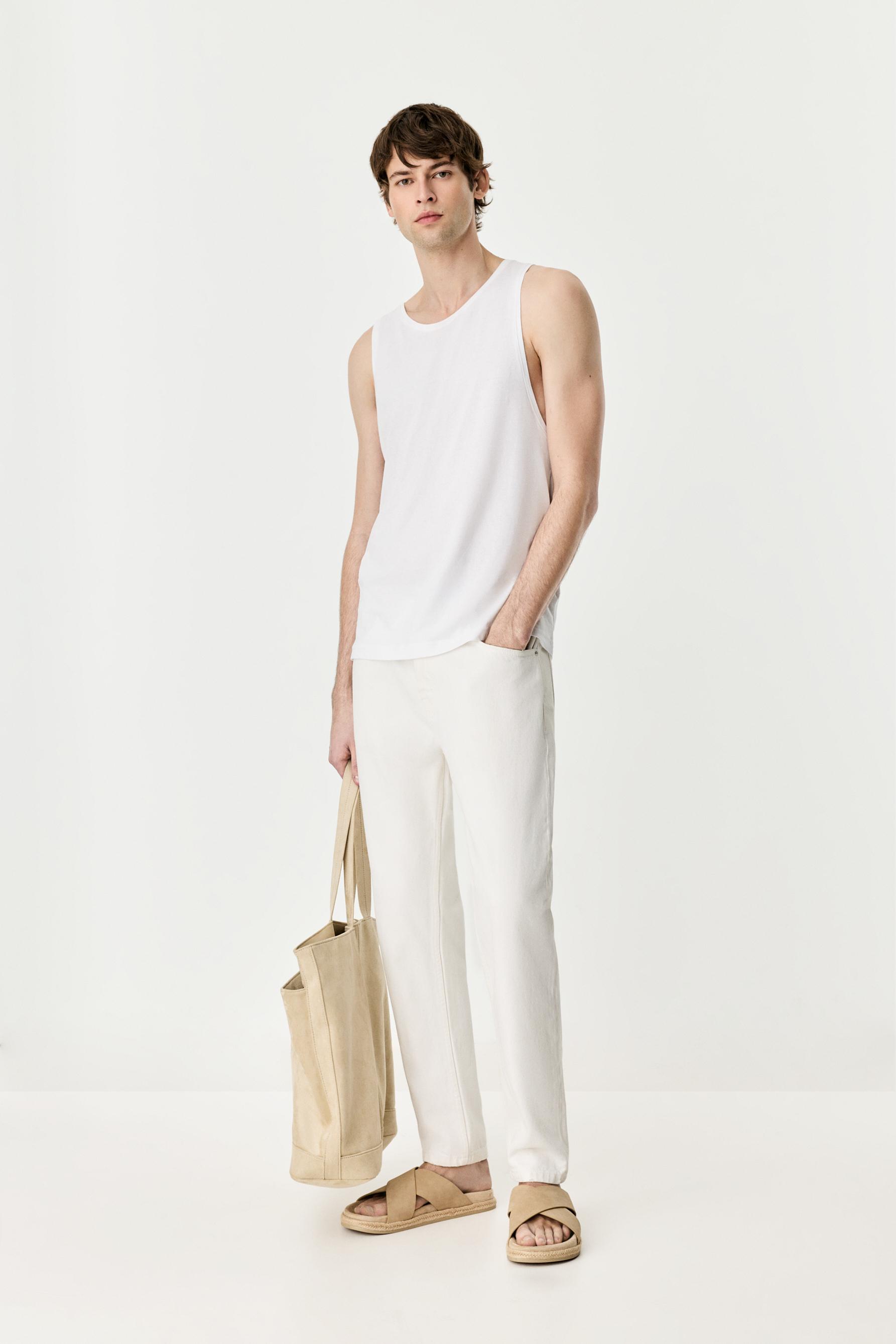 Basic tank top — OFF WHITE