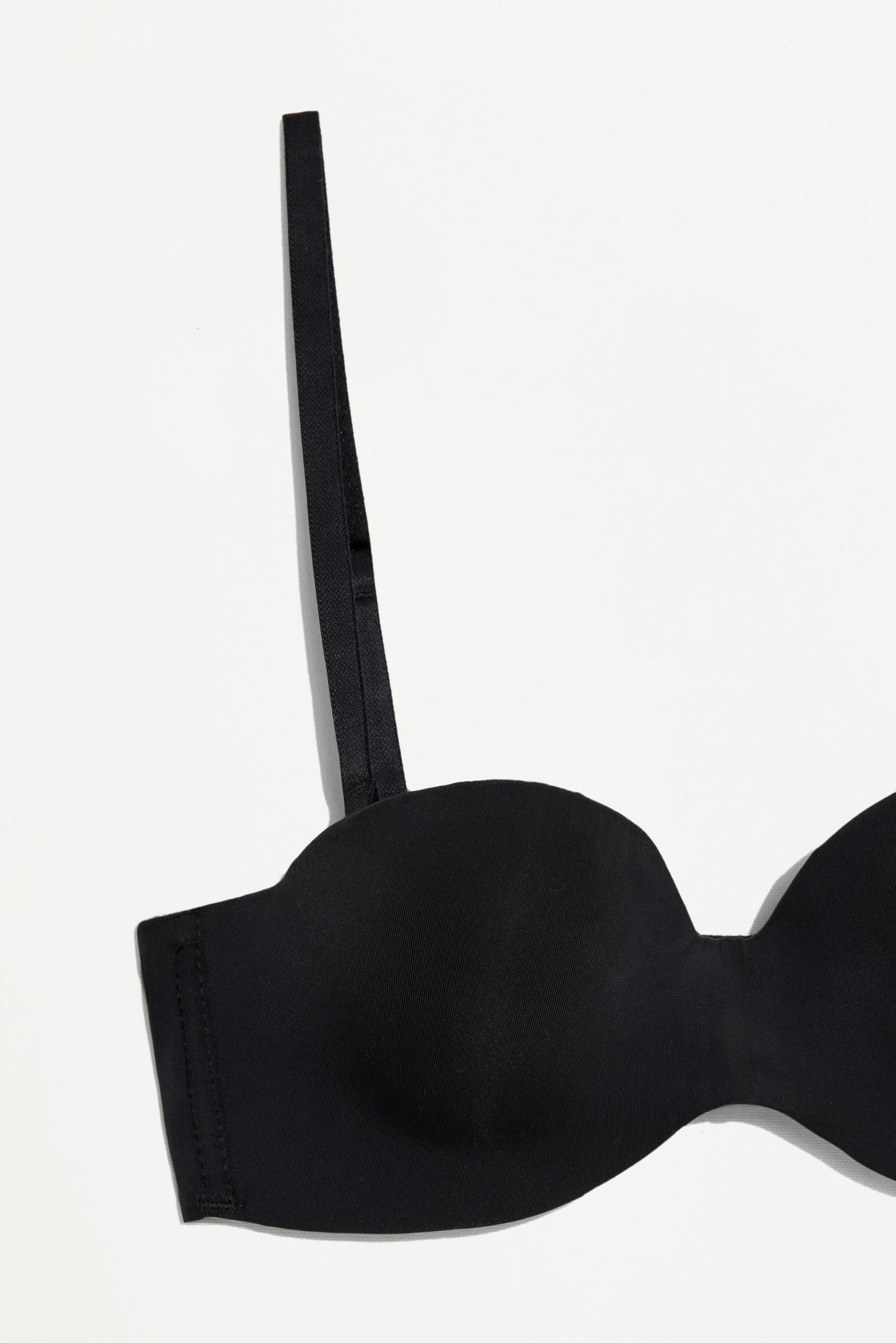 Bandeau bra — BLACK