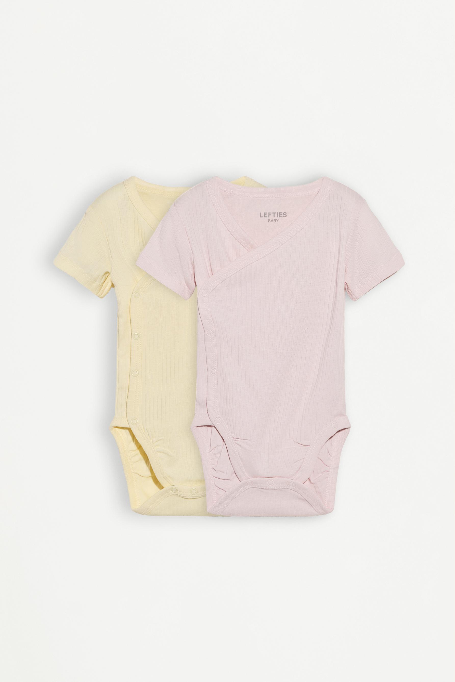 Pack 2 bodies kimono canalé