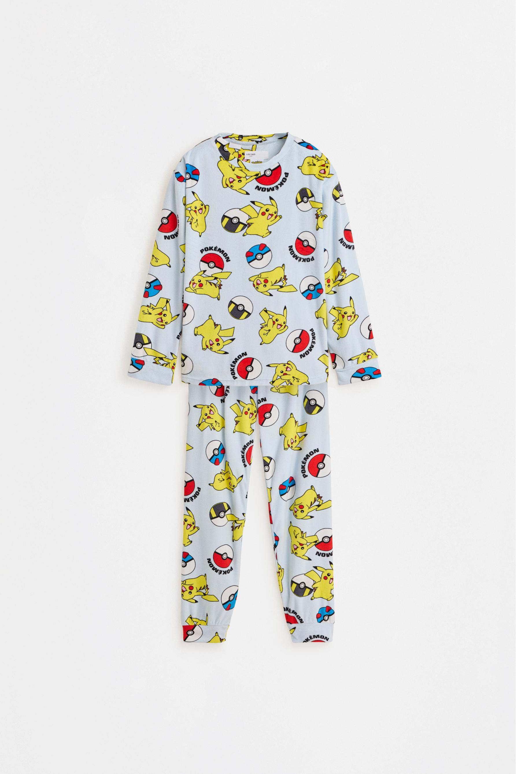 Pijama Pikachu Pokémon™ aterciopelado