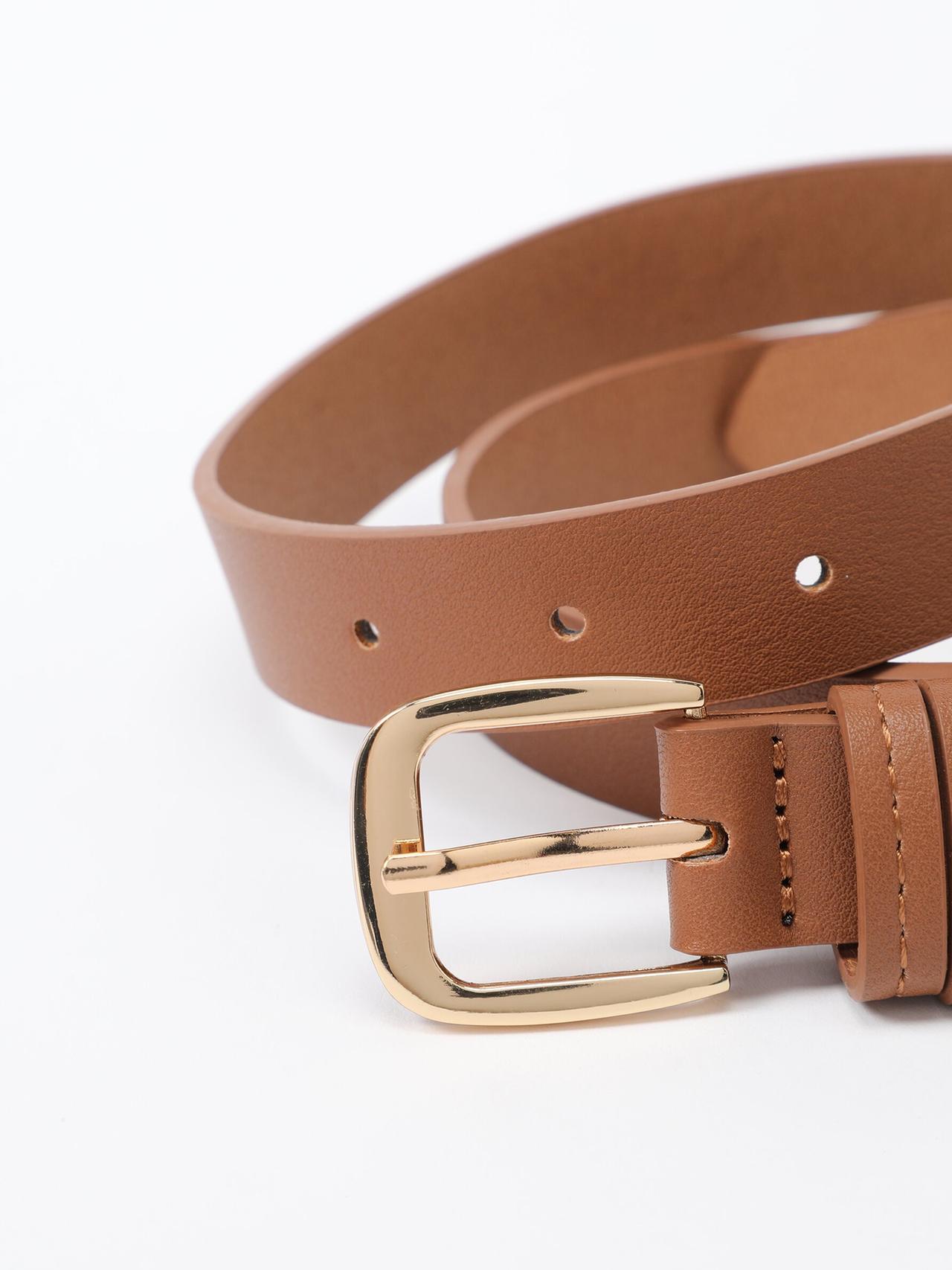 Basic belt — BROWN