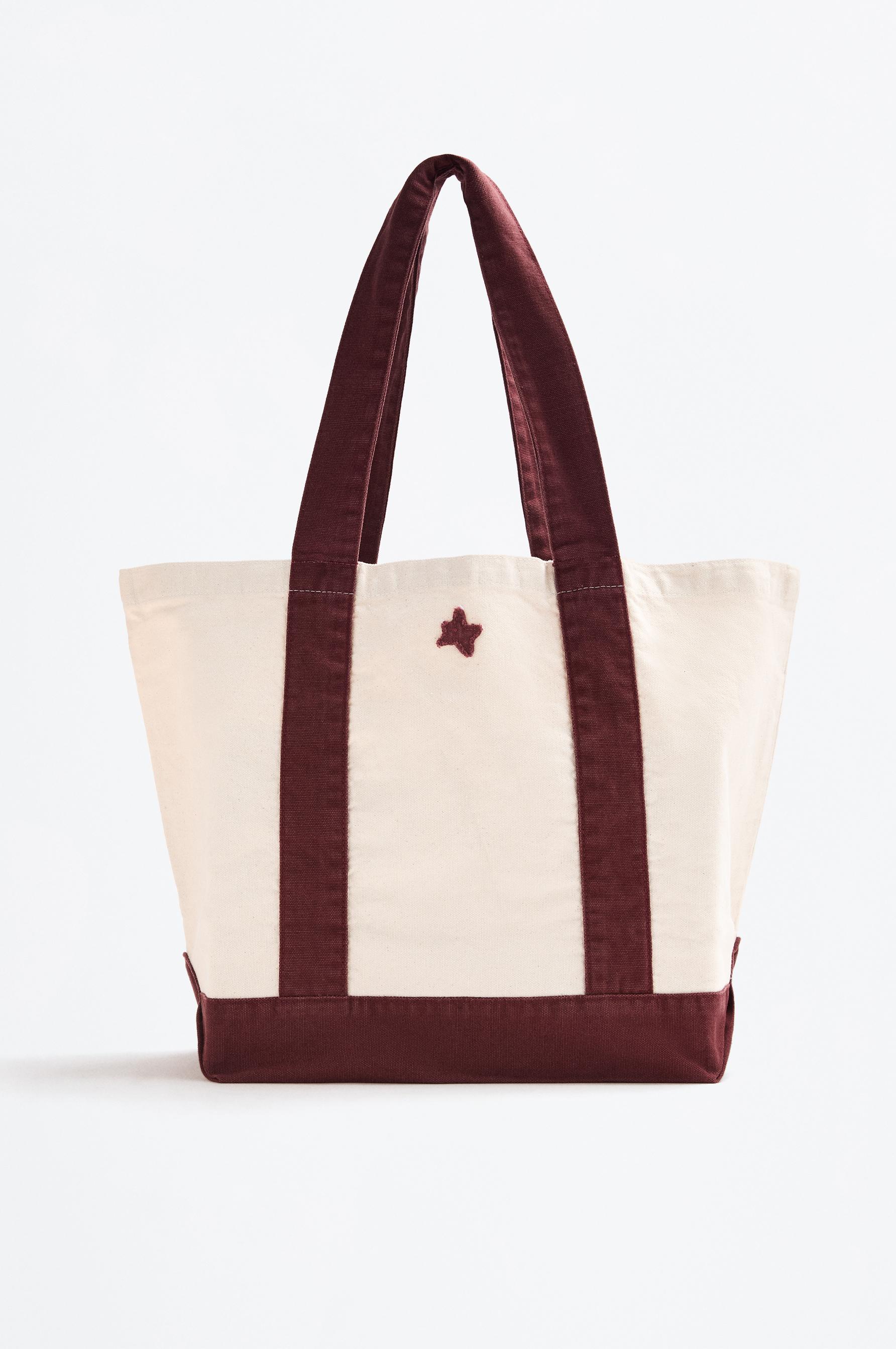 Bolso tote maxi canvas