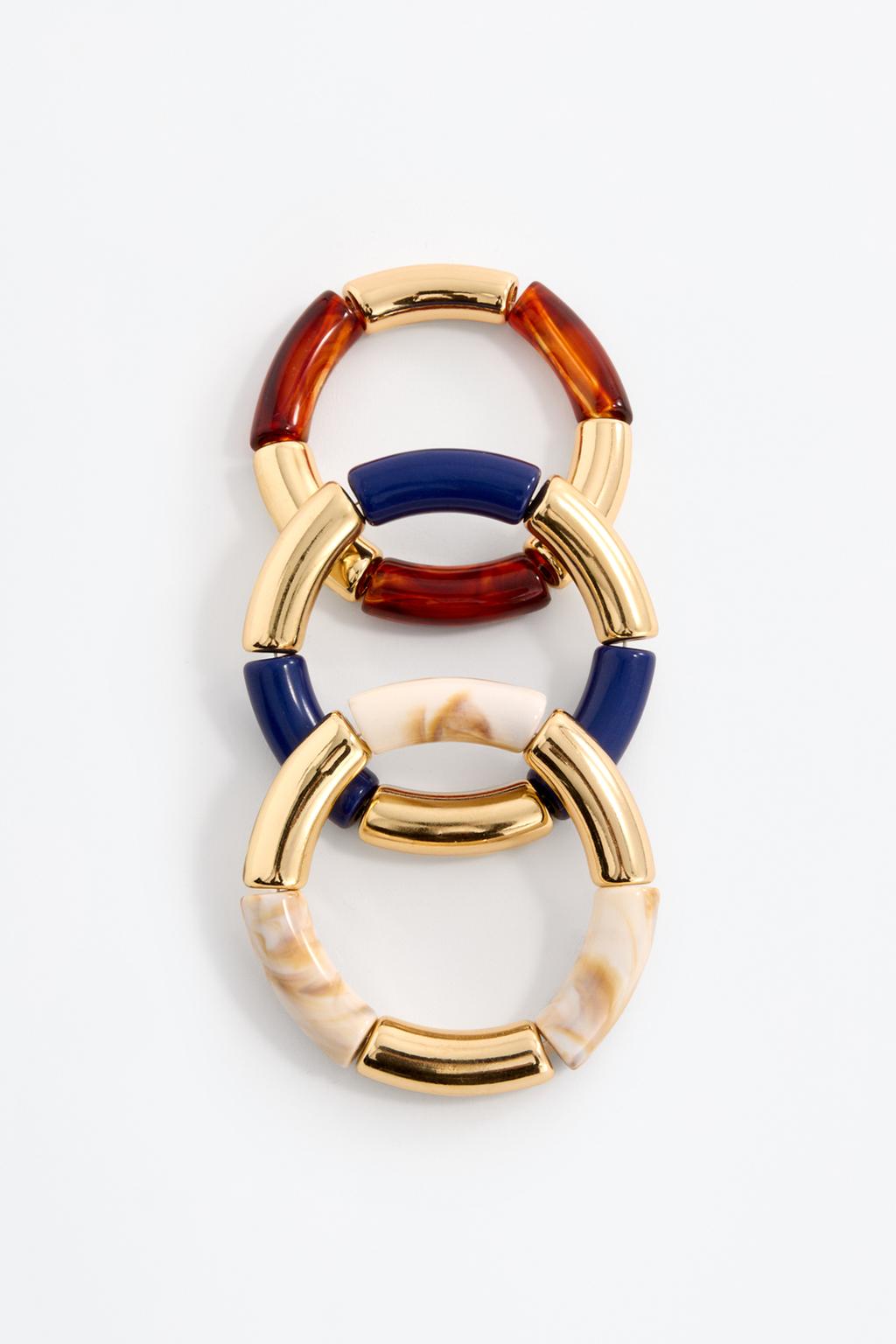 Pack 3 pulseiras cores