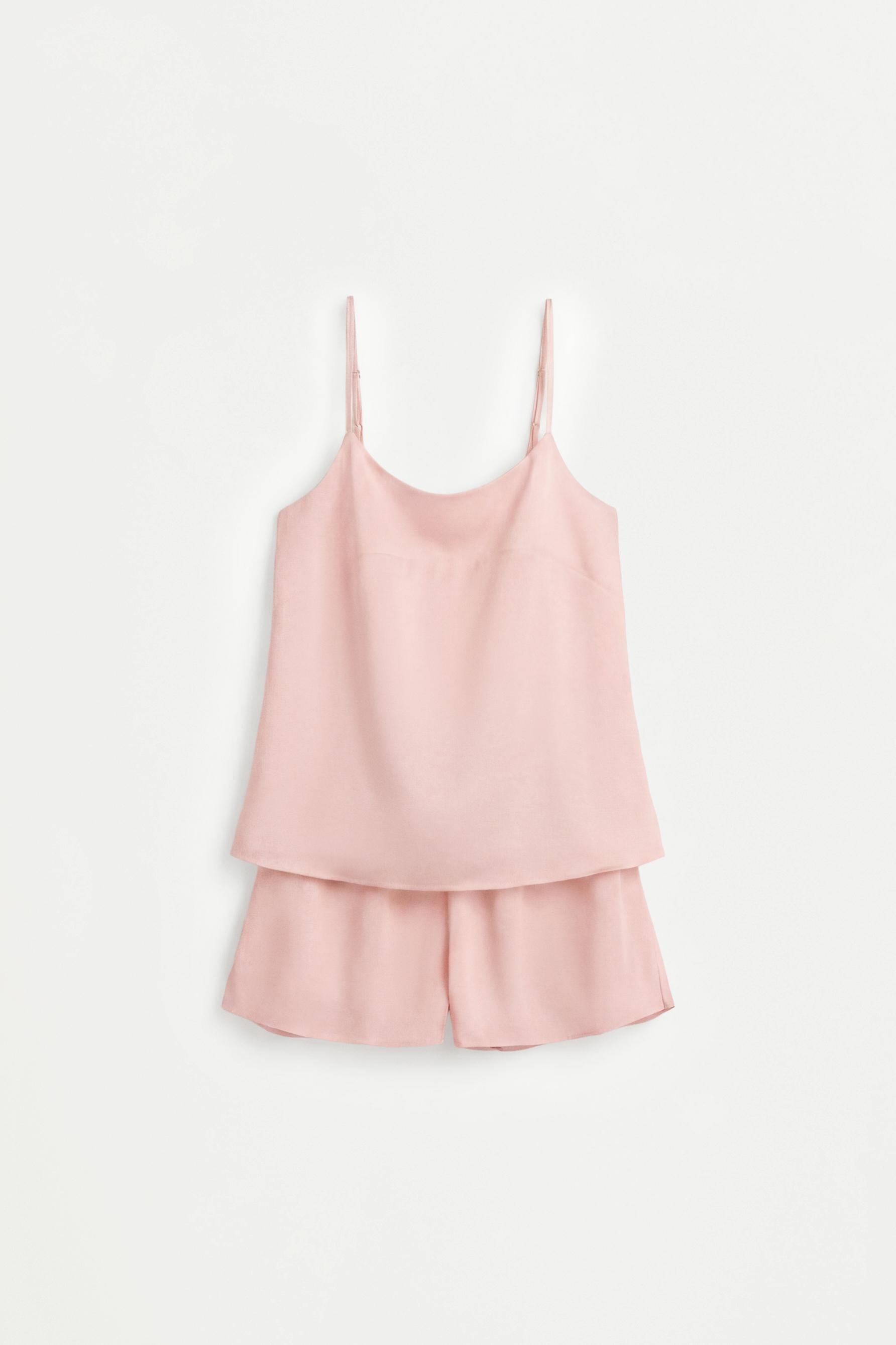 Satin short pyjamas — PINK