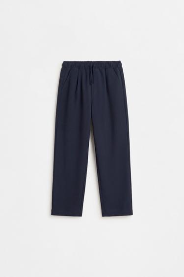 Tailored fit trousers — NAVY 2