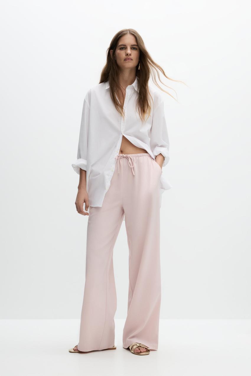 Wide Leg Lefties Pantalones Mujer Pantalones Mujer Lefties Lefties