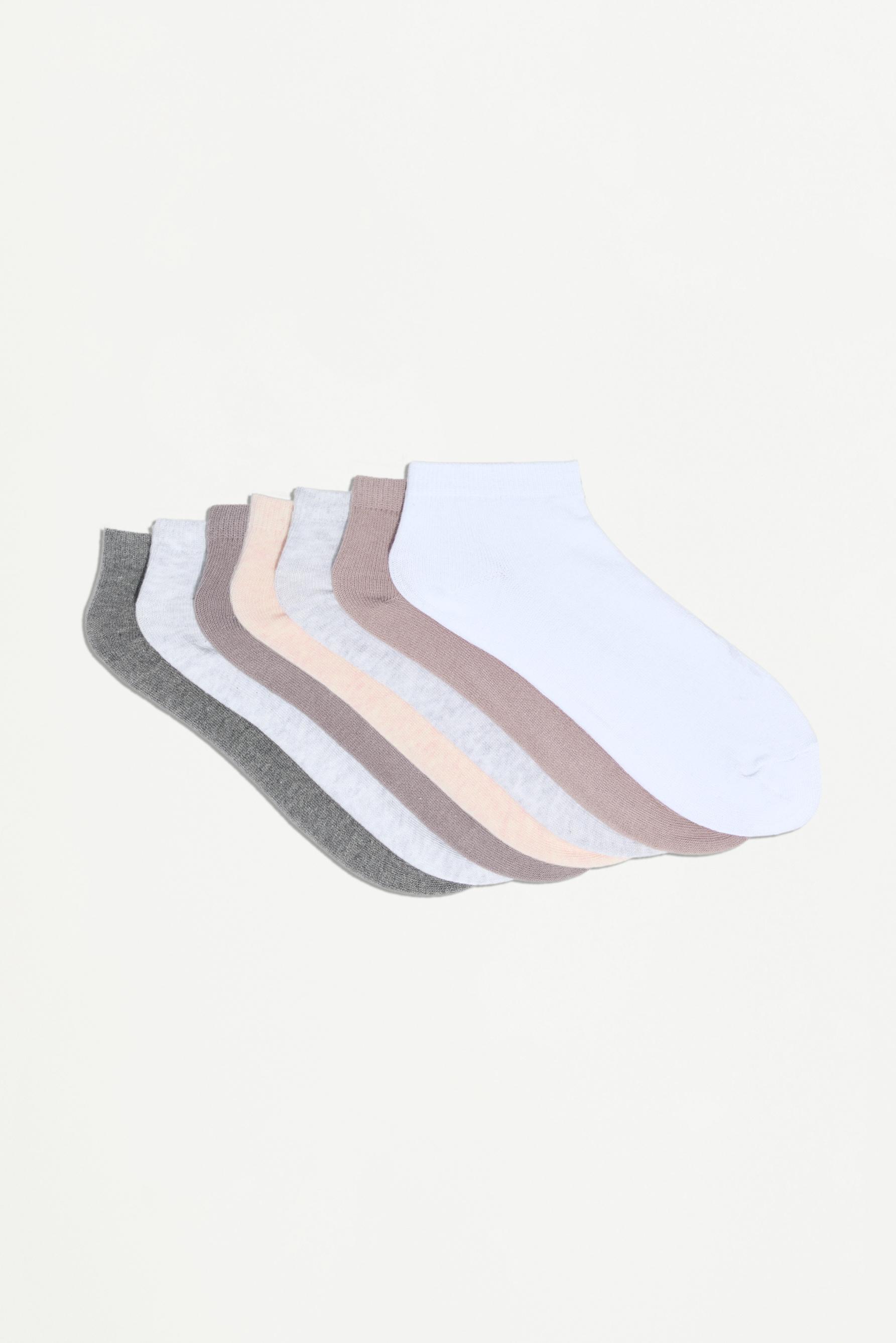 Ankle socks (Pack 7) — ANTHRACITE GREY