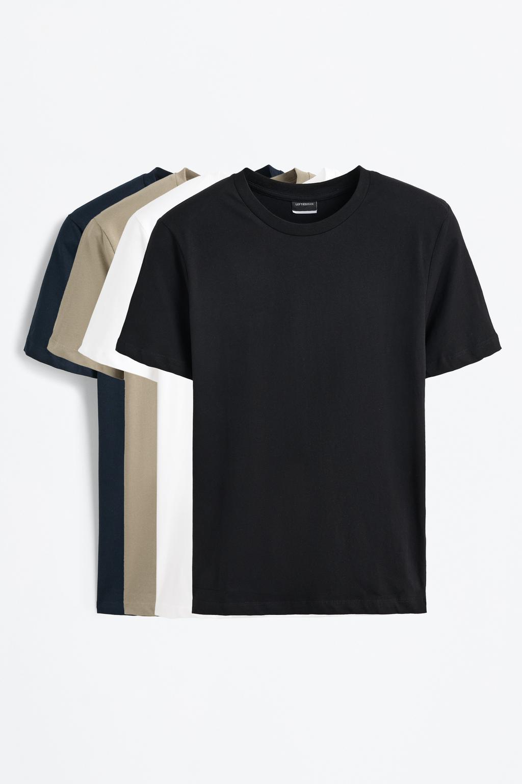Pack de 4 t-shirts básicas