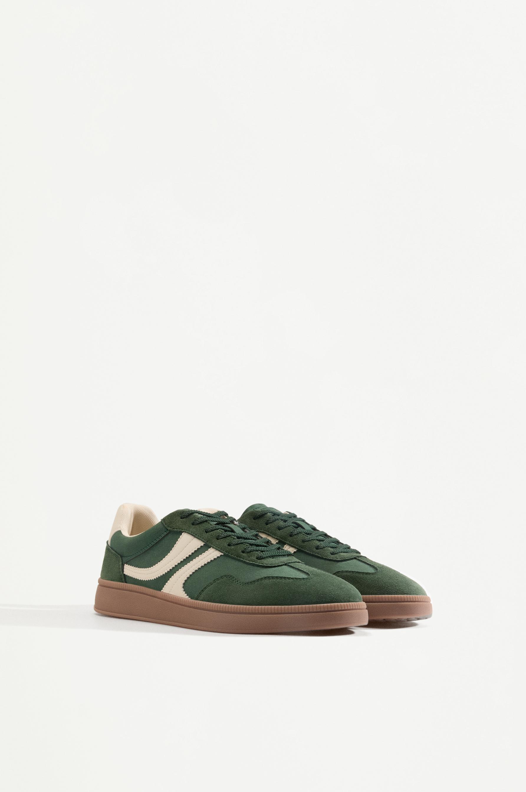 Logo sneakers — KHAKI