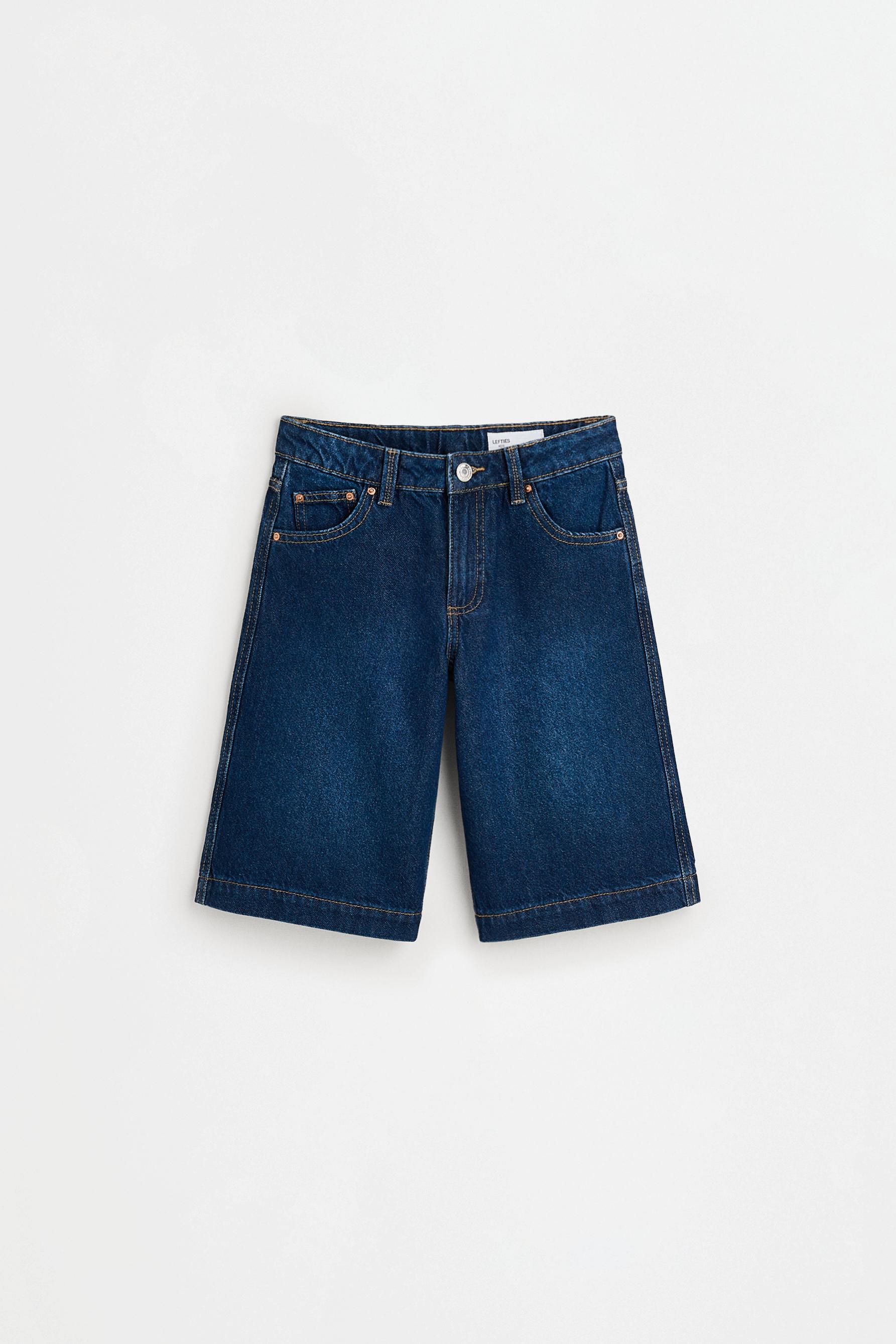 Denim Bermuda shorts — MEDIUM BLUE