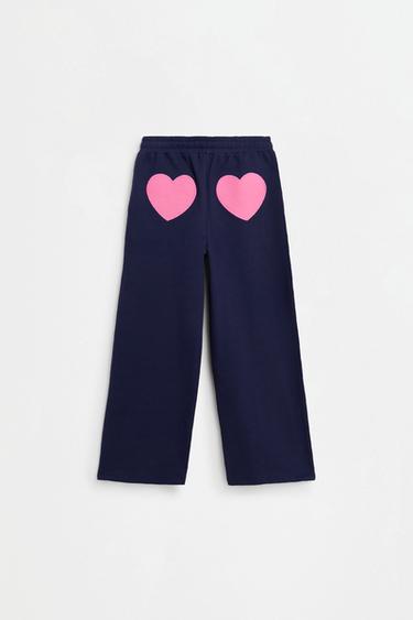 Stitch ©Disney plush wide-leg trousers — DARK BLUE 2