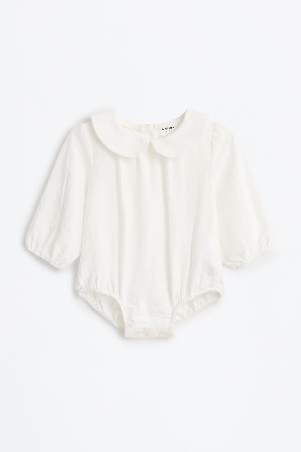Peter Pan collar bodysuit