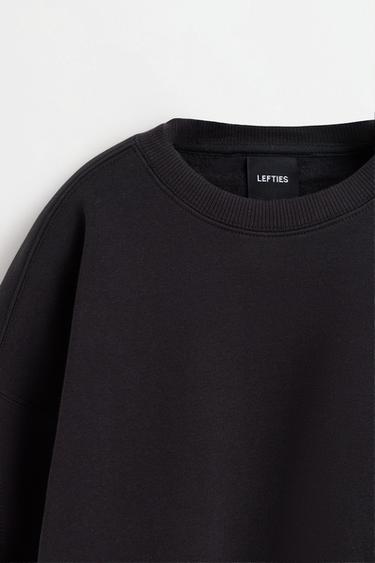 Basic tracksuit sweatshirt — BLACK 7