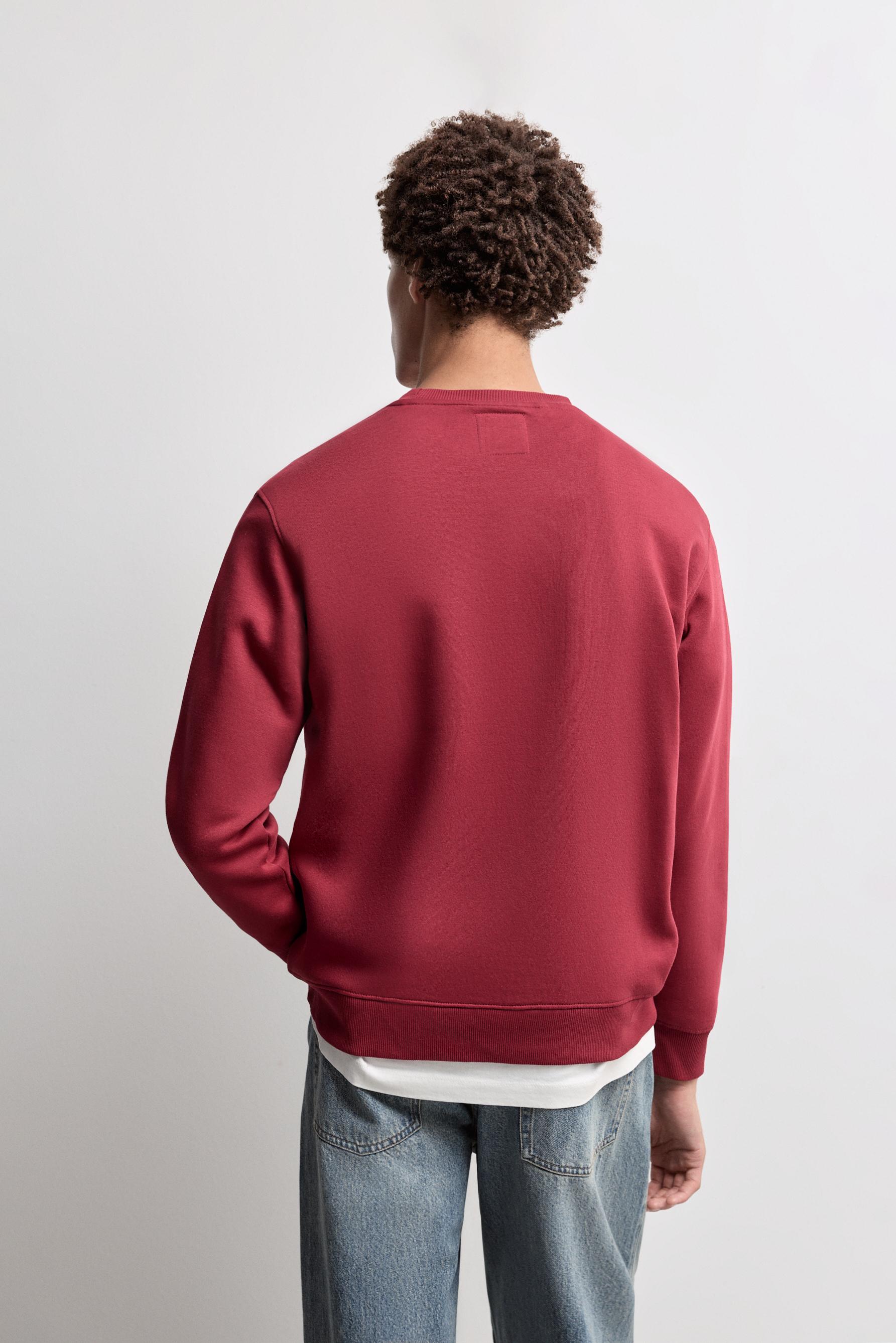 Basic sweatshirt — DARK PINK
