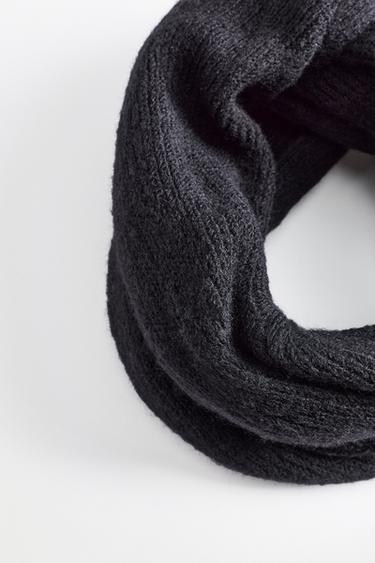 Knit snood — BLACK 3