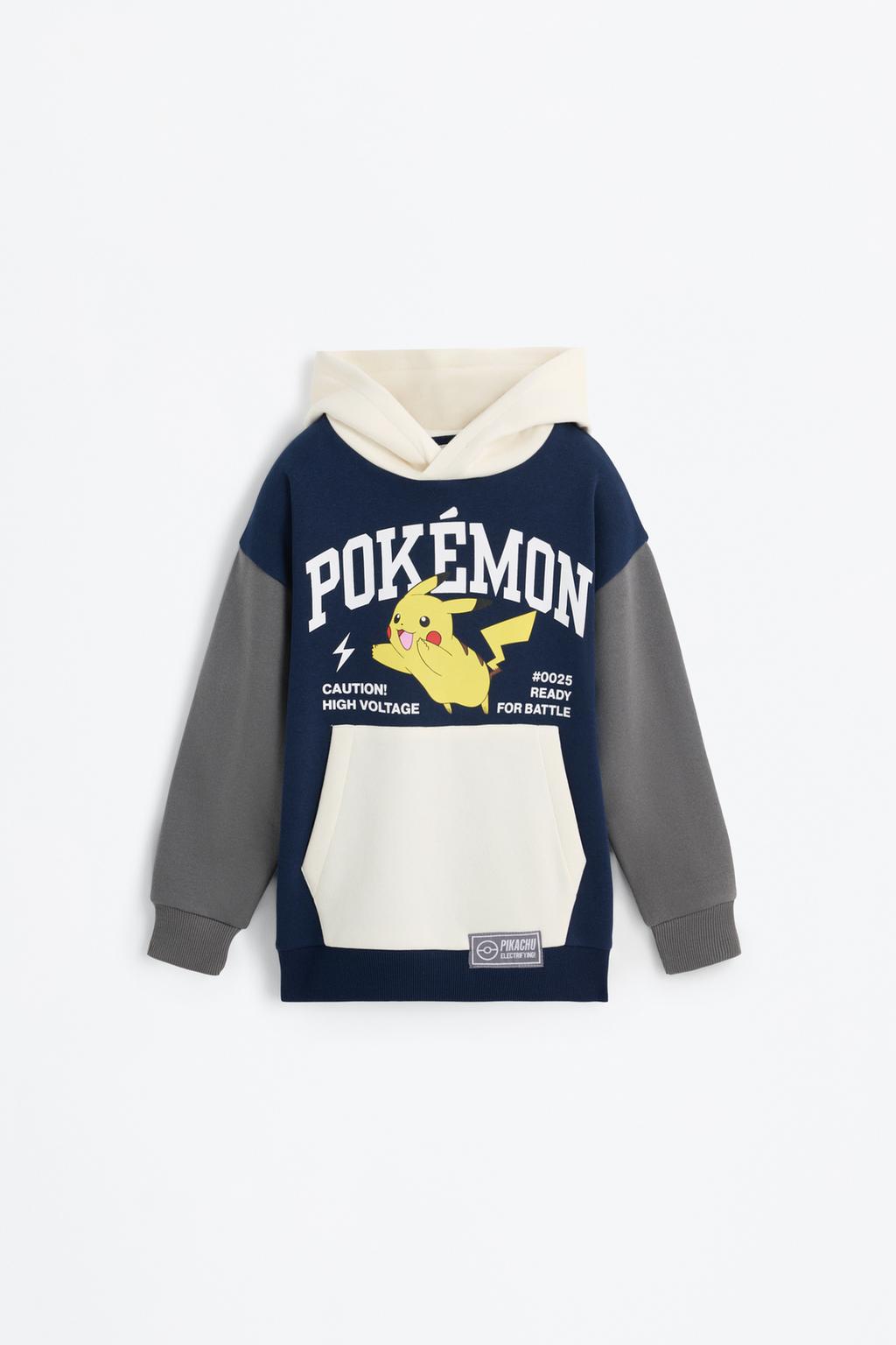 Pikachu Pokémon™ colour block sweatshirt