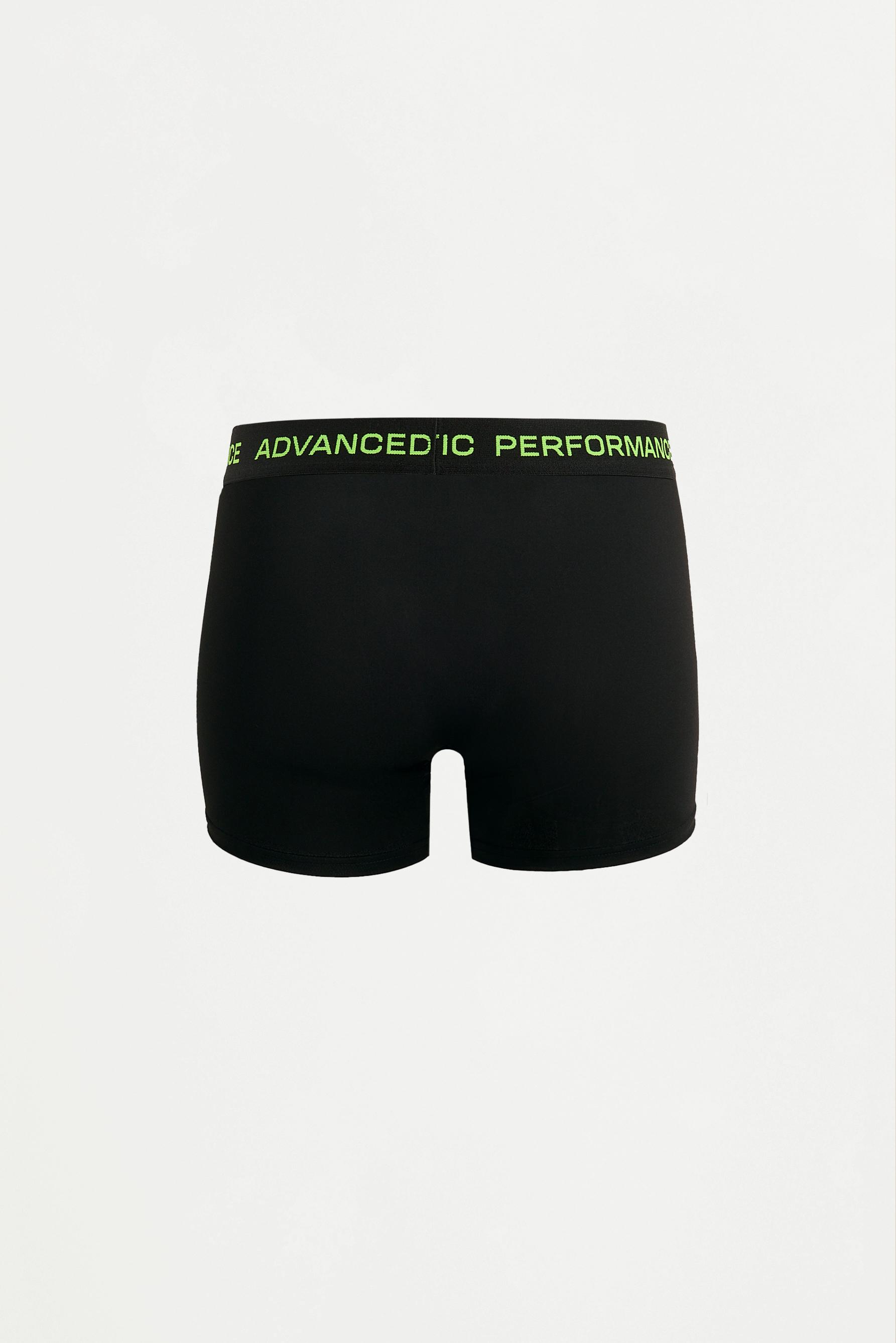 3-pack of long performance boxers — GREEN