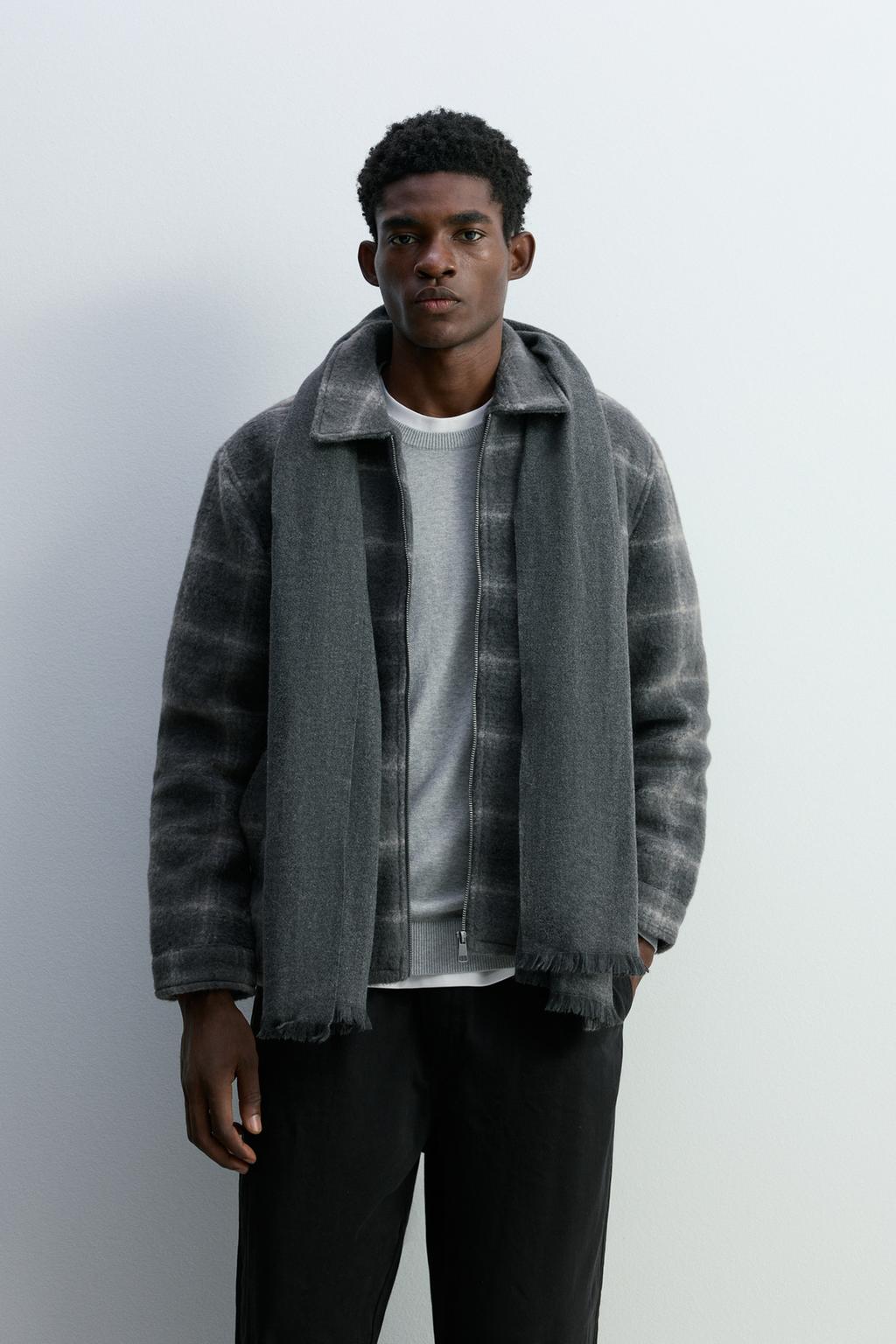 Cazadora paño cuadros