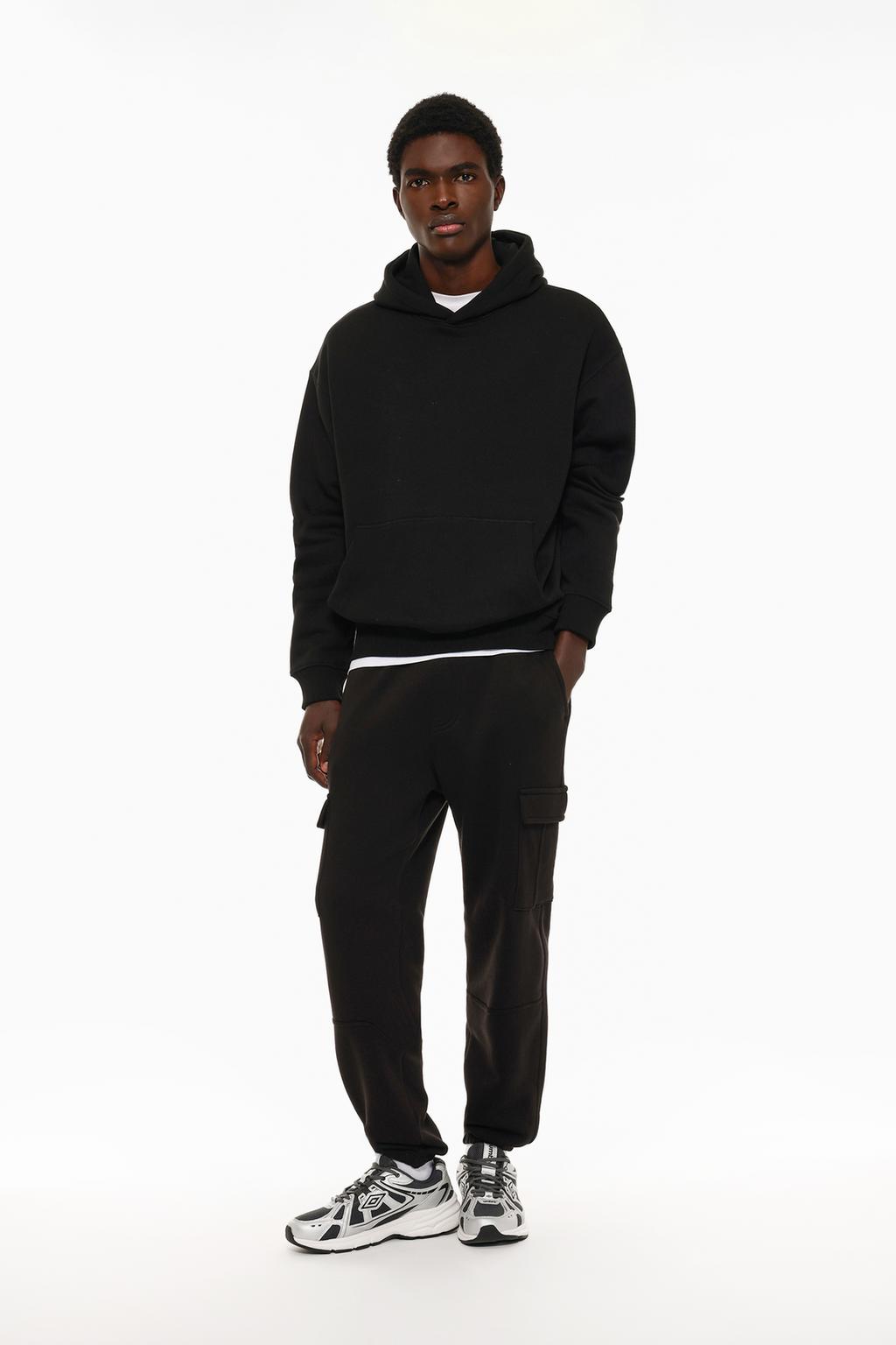 Cargo tracksuit bottoms