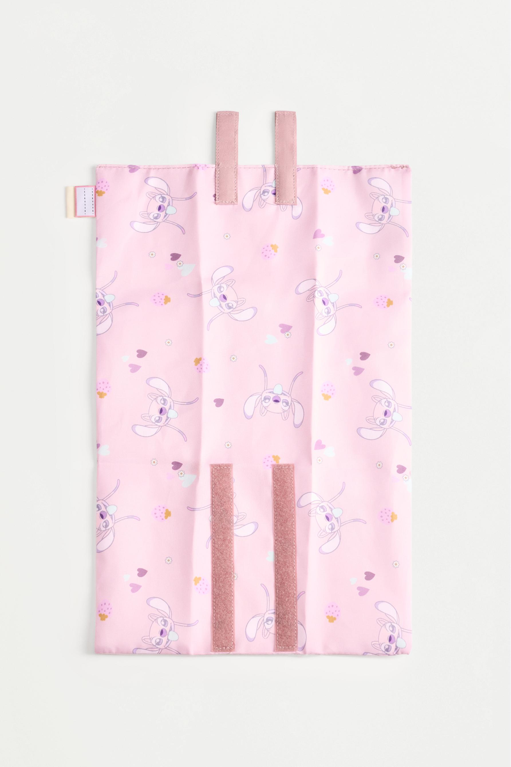 Foldable Angel ©Disney sandwich bag — PINK