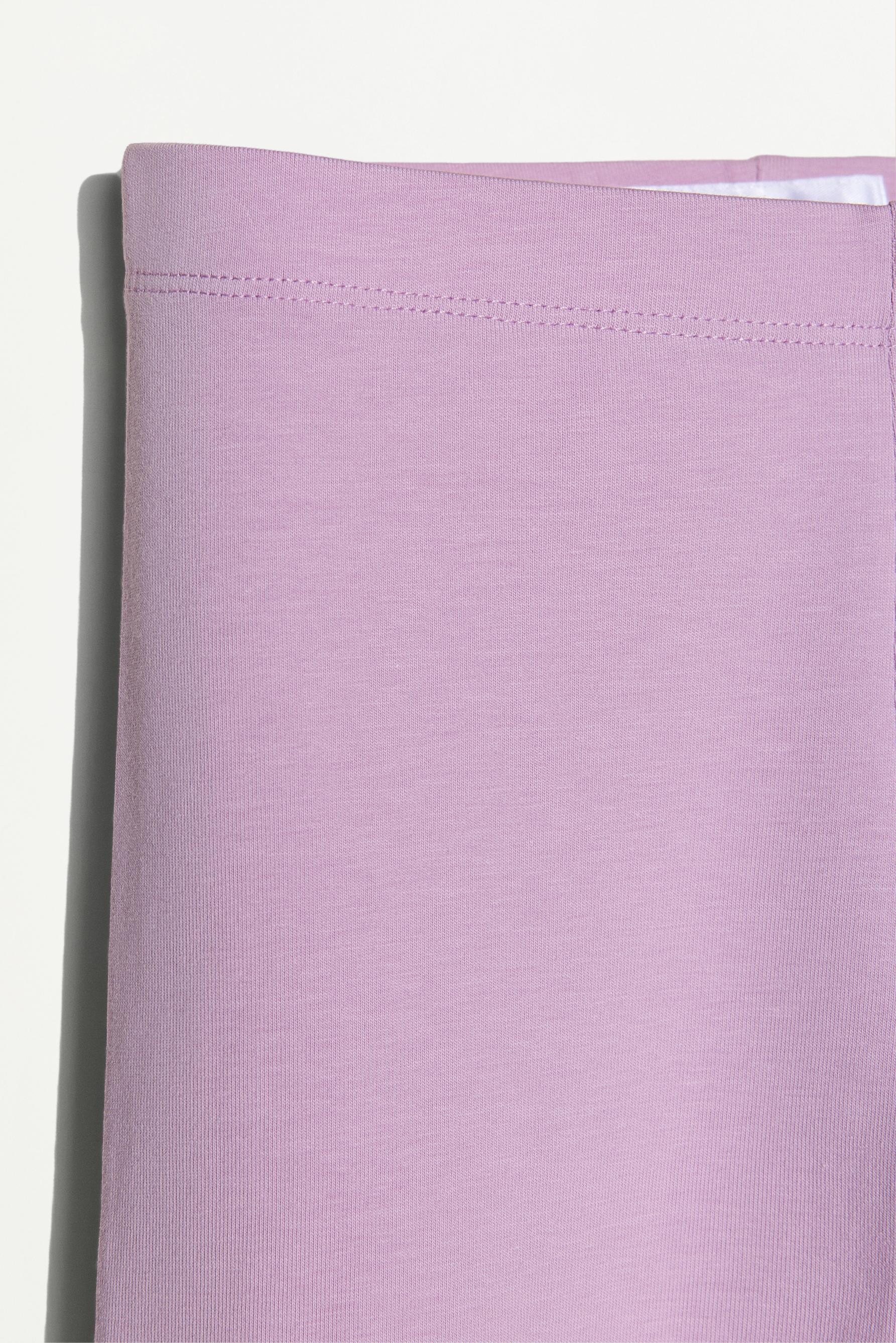 6-pack of plain leggings — FUCHSIA