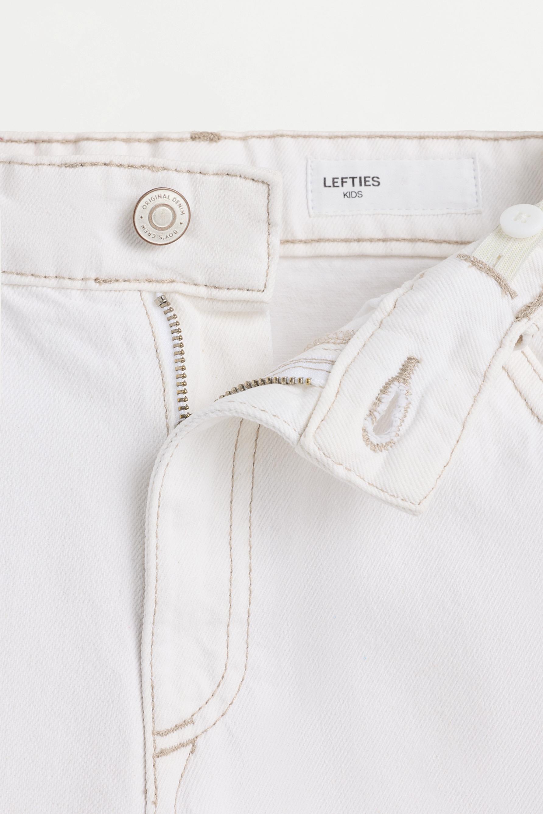 Carpenter denim Bermuda shorts — OFF WHITE