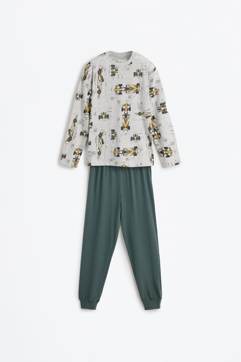 Long printed pyjamas
