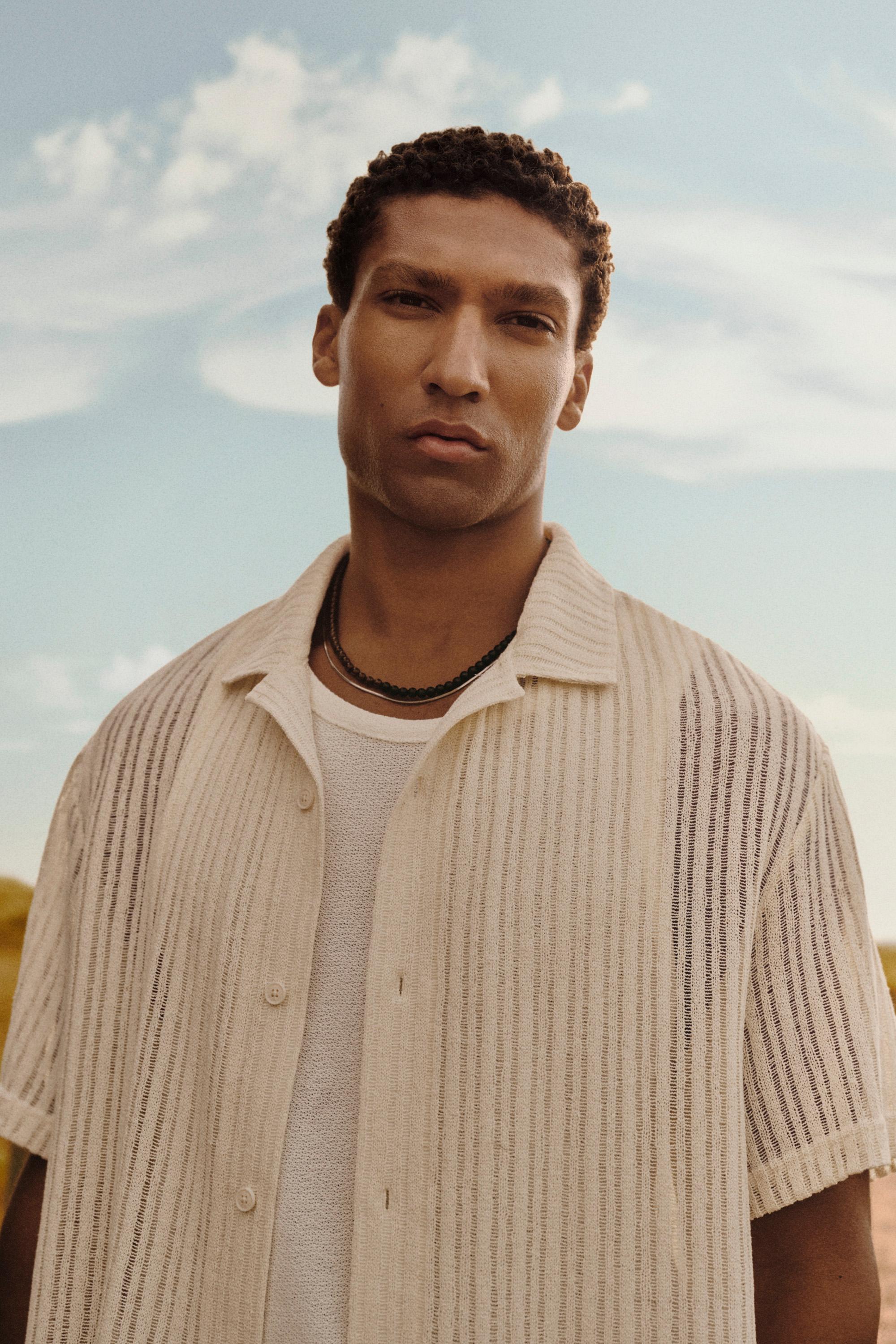 Openwork resort shirt — BUTTER