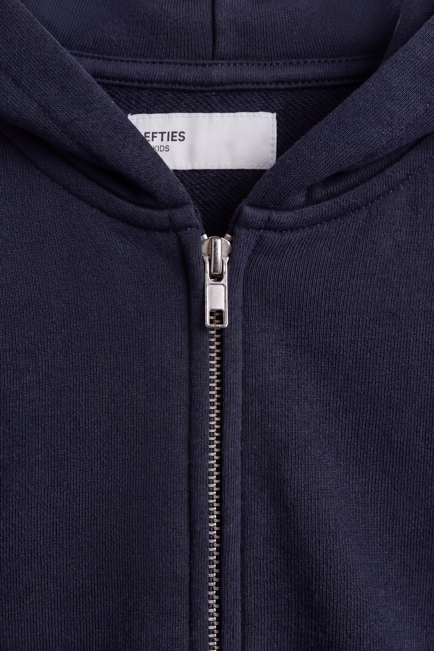 Zip-up sweatshirt — NAVY