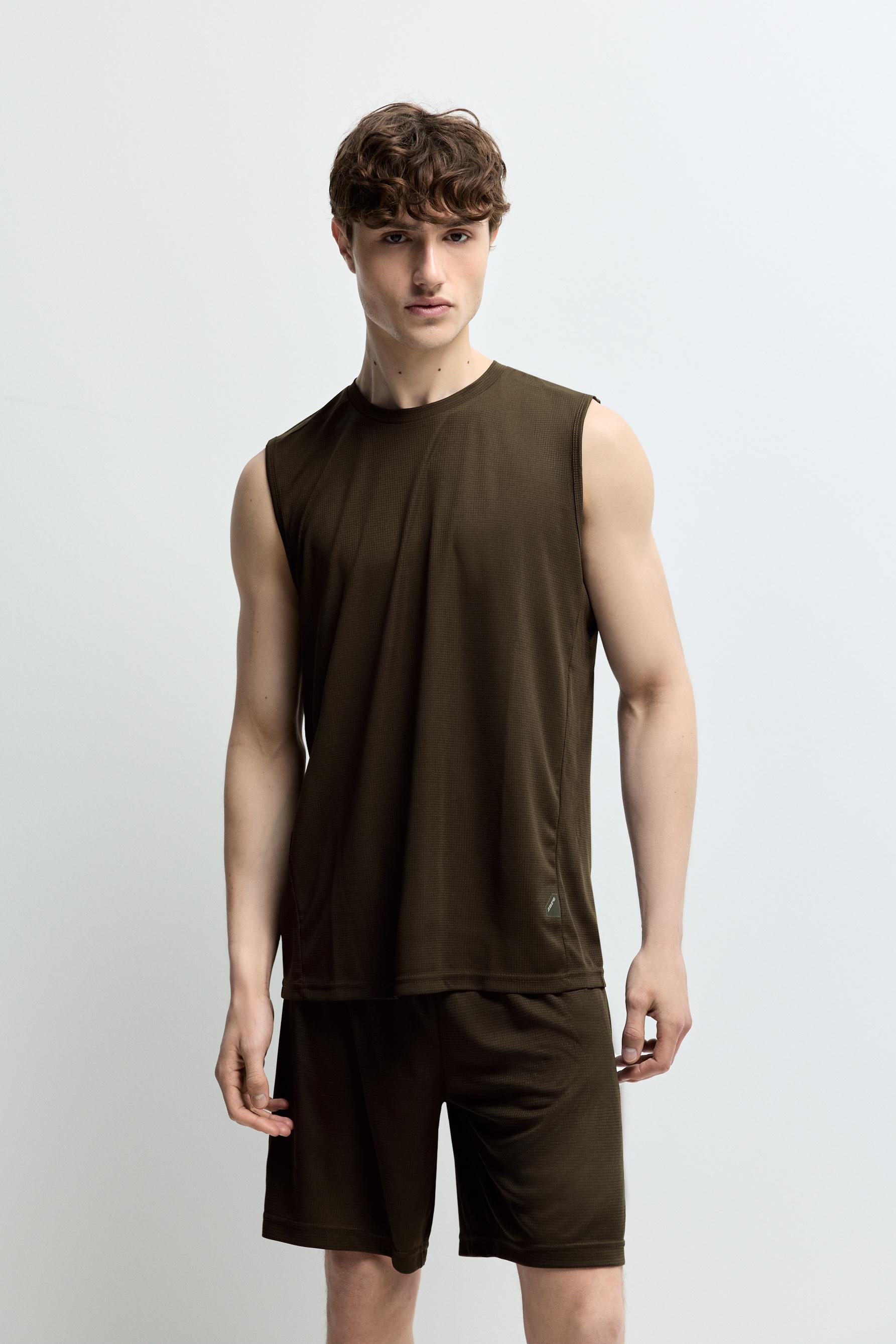 Camiseta deportiva sin mangas