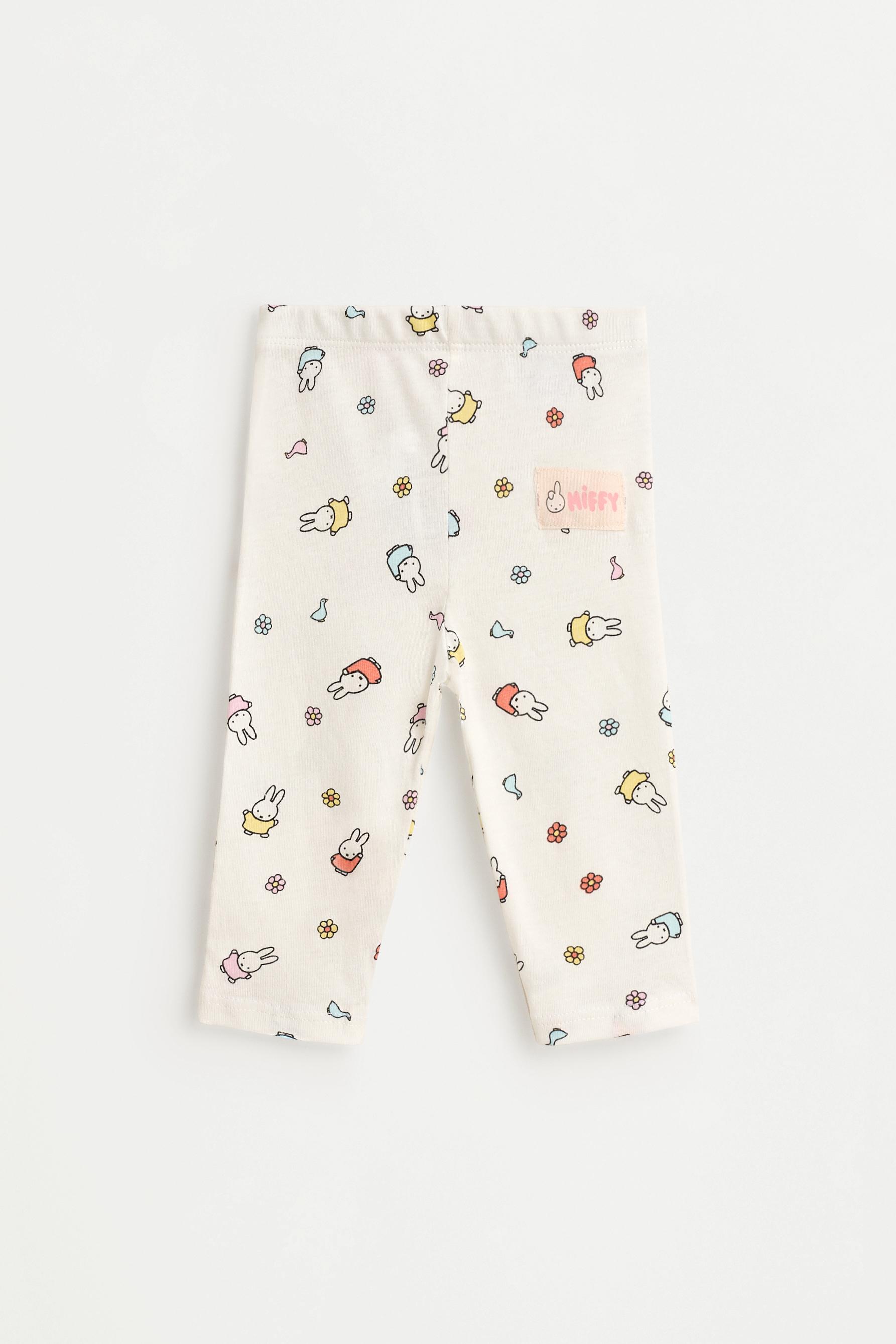 Miffy bodysuit and leggings set — WHITE