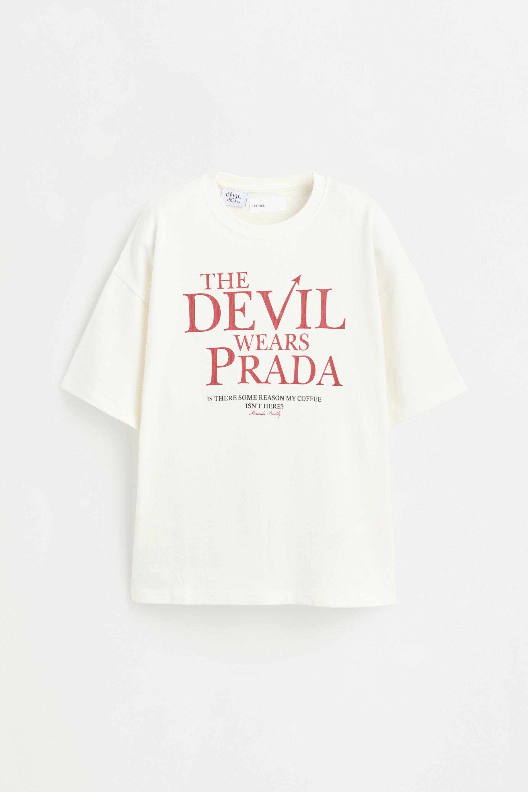 The Devil Wears Prada ©Disney T-shirt — OFF WHITE