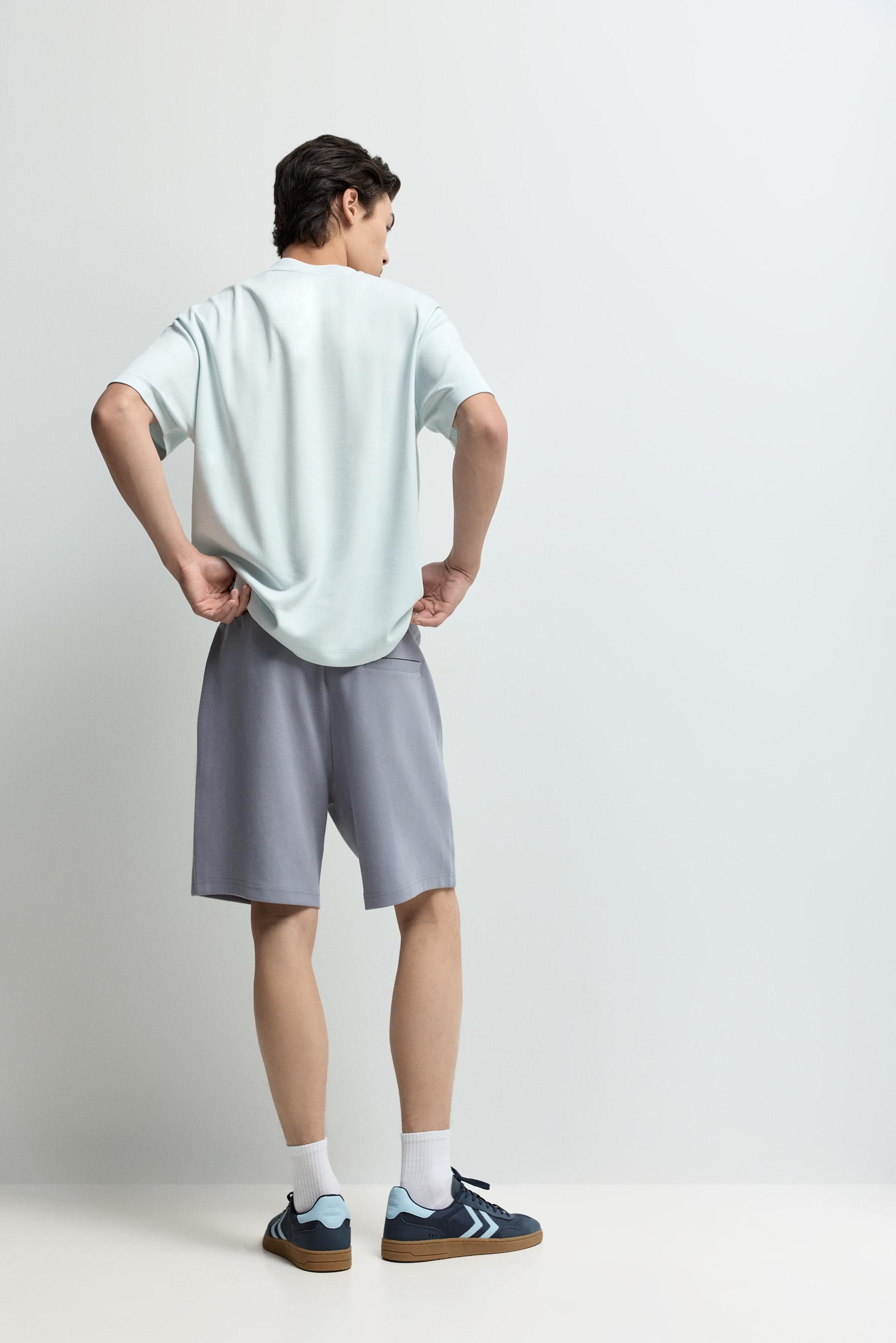Interlock Bermuda shorts — SKY BLUE