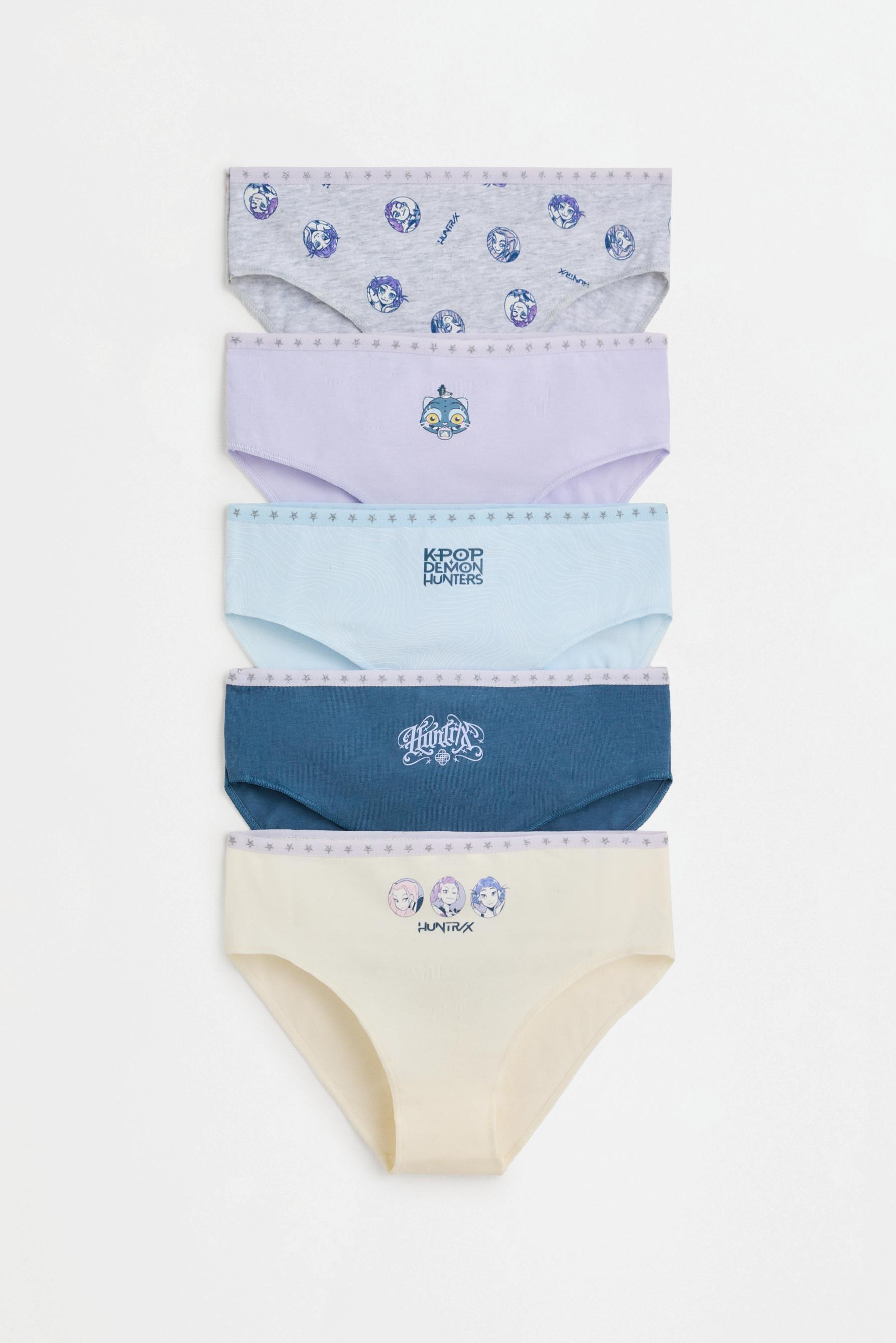 Huntrix K-Pop Demon Hunters ™/© Netflix Classic Briefs (Pack of 5) — PALE LILAC
