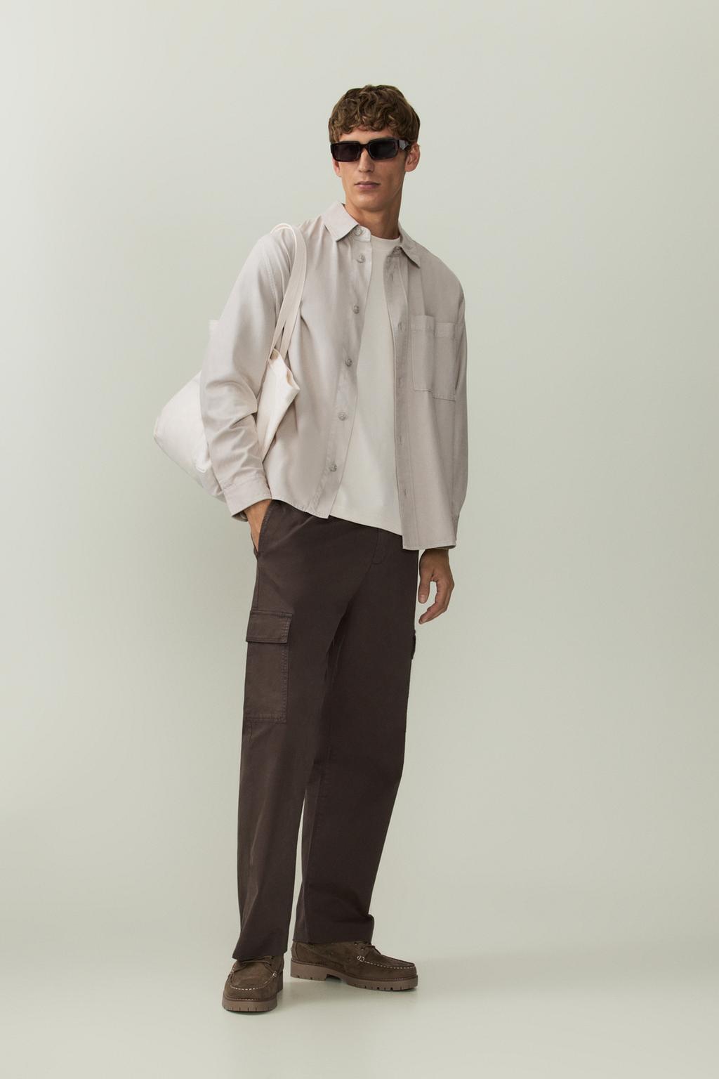 Cargo chino trousers