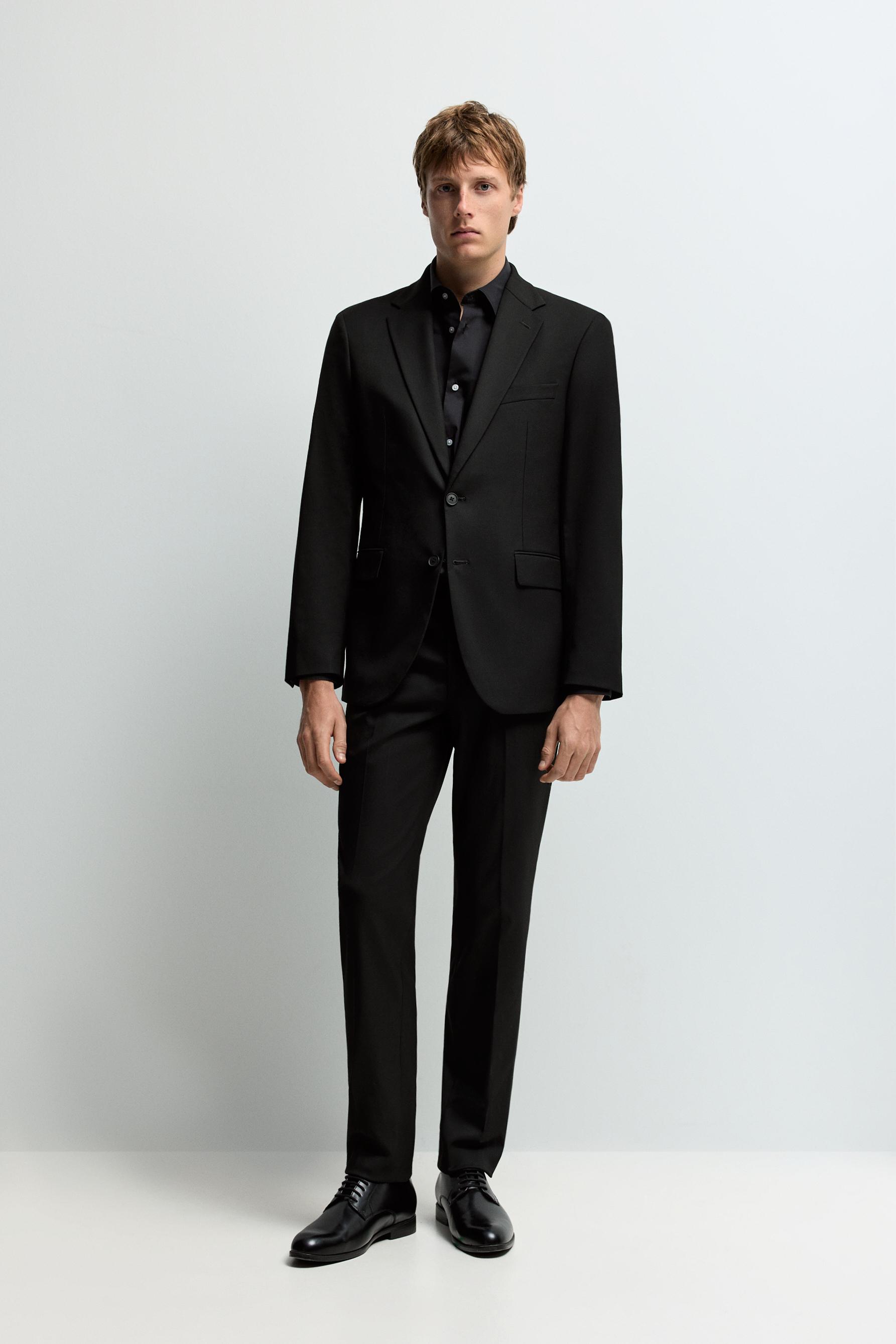 Suit blazer — BLACK