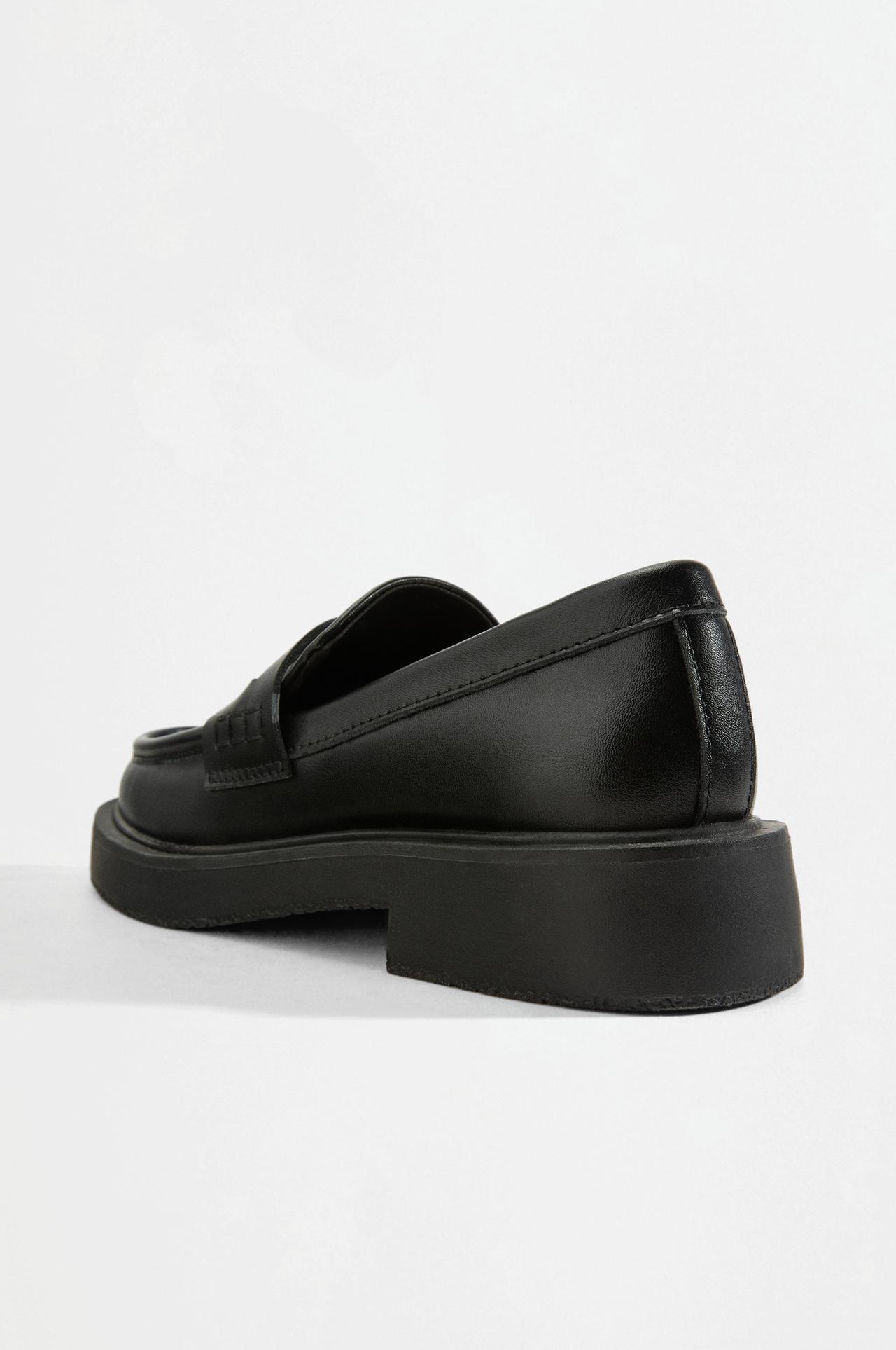 Penny Loafers — BLACK