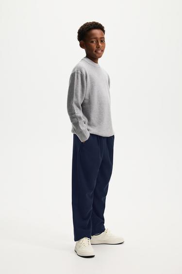Tailored fit trousers — NAVY 1