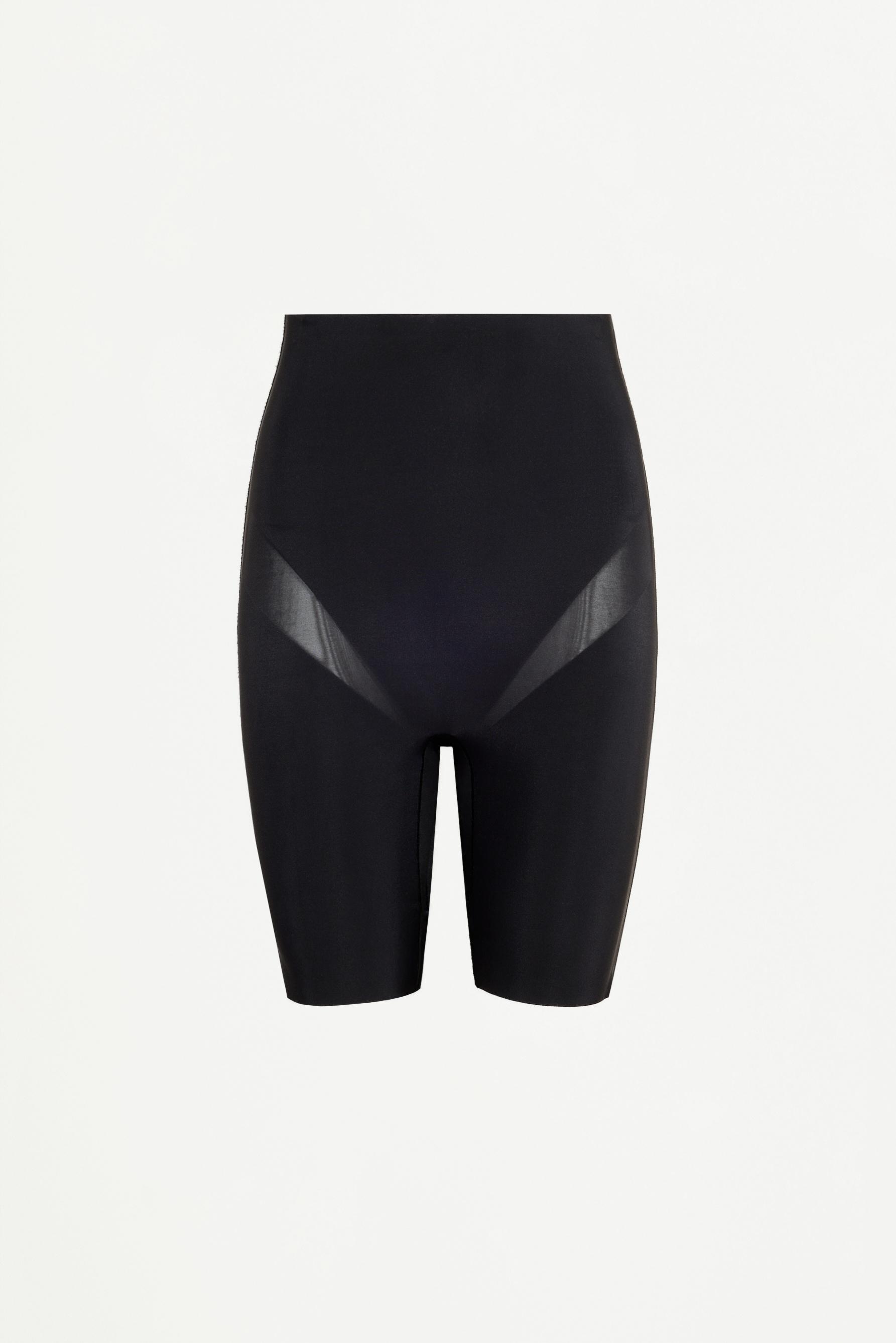 Shapewear cycling shorts — BLACK