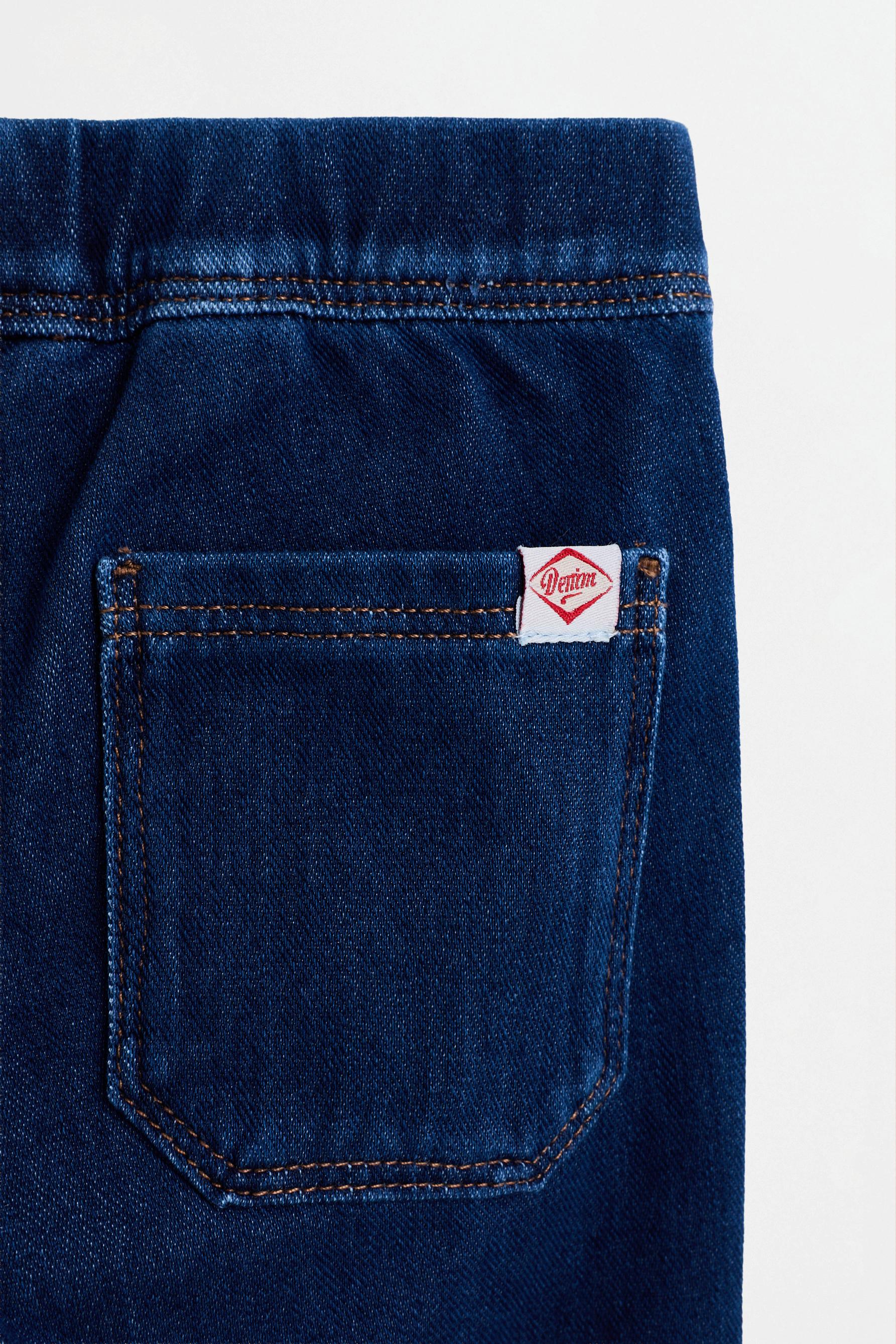 Denim leggings — DARK BLUE