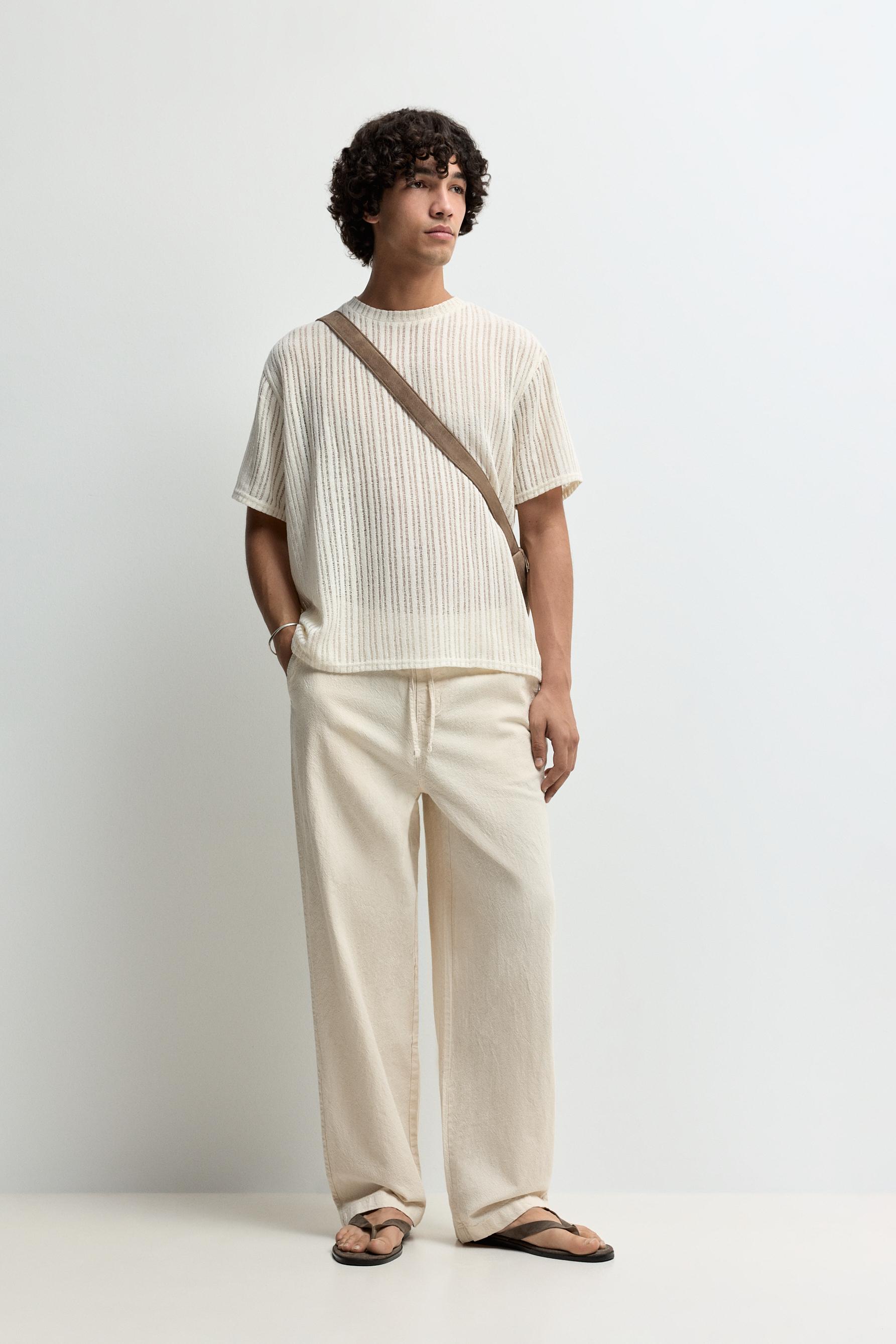 Openwork T-shirt — BUTTER