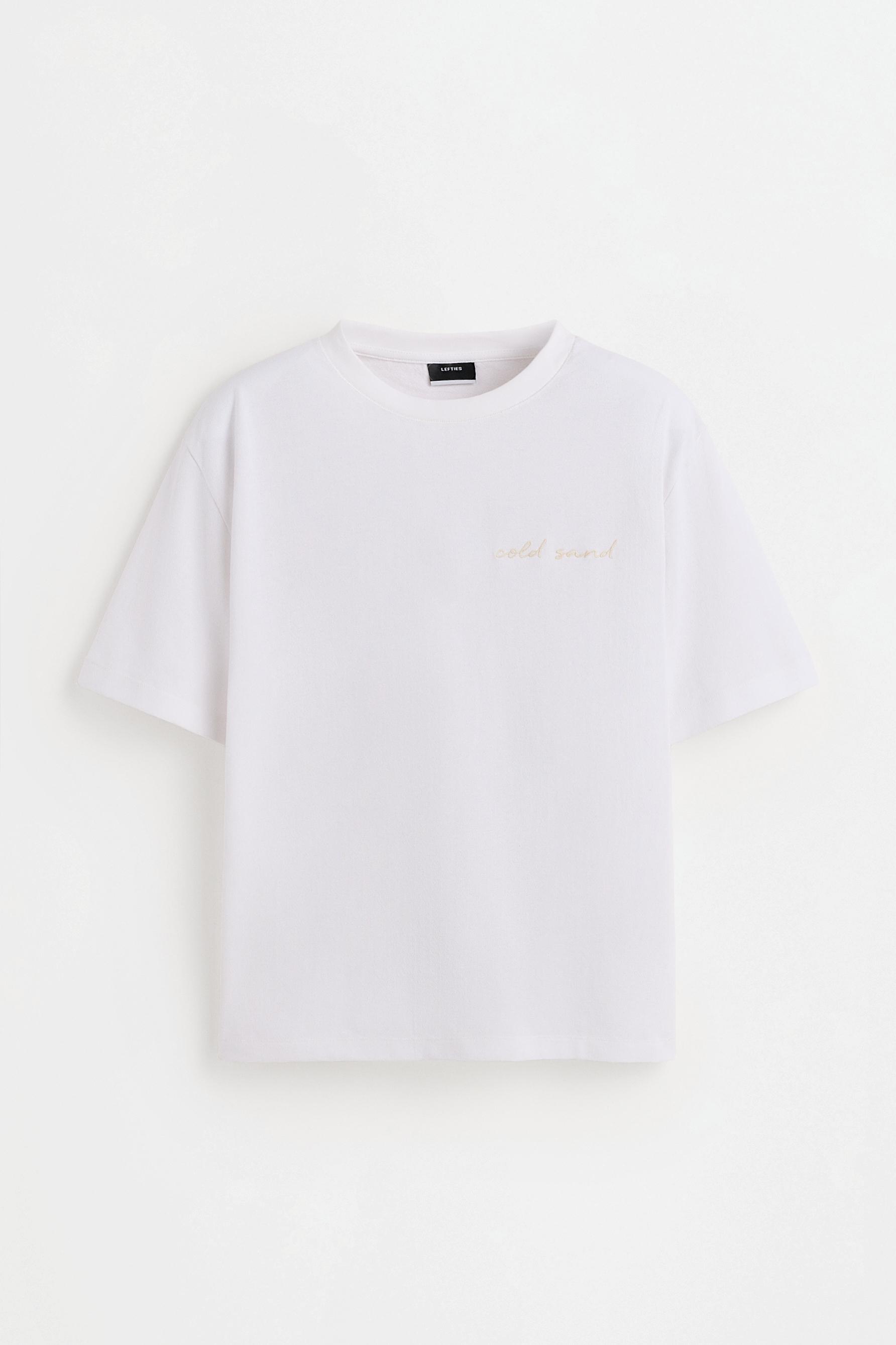 Embroidered T-shirt — OFF WHITE