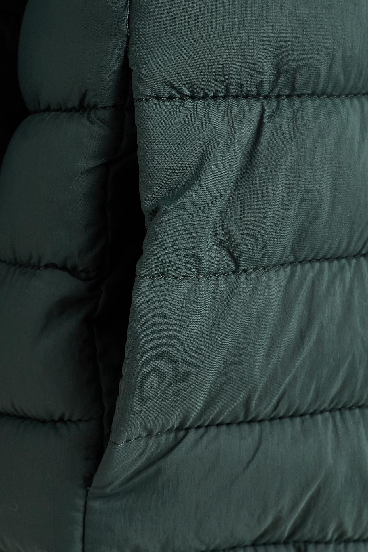 Lightweight hooded quilted jacket — TEAL GREEN