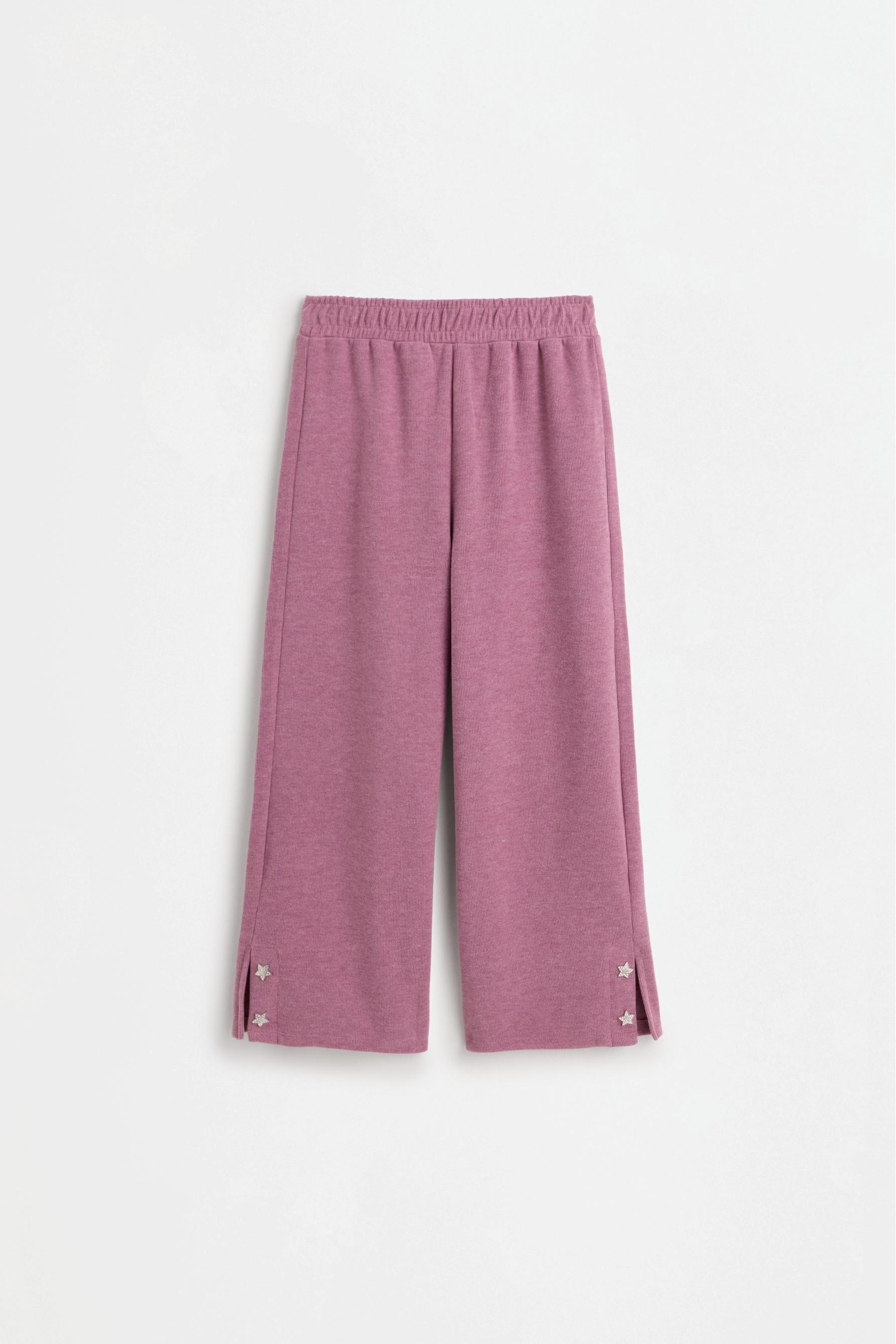 Pantalón punto cortado estrellas