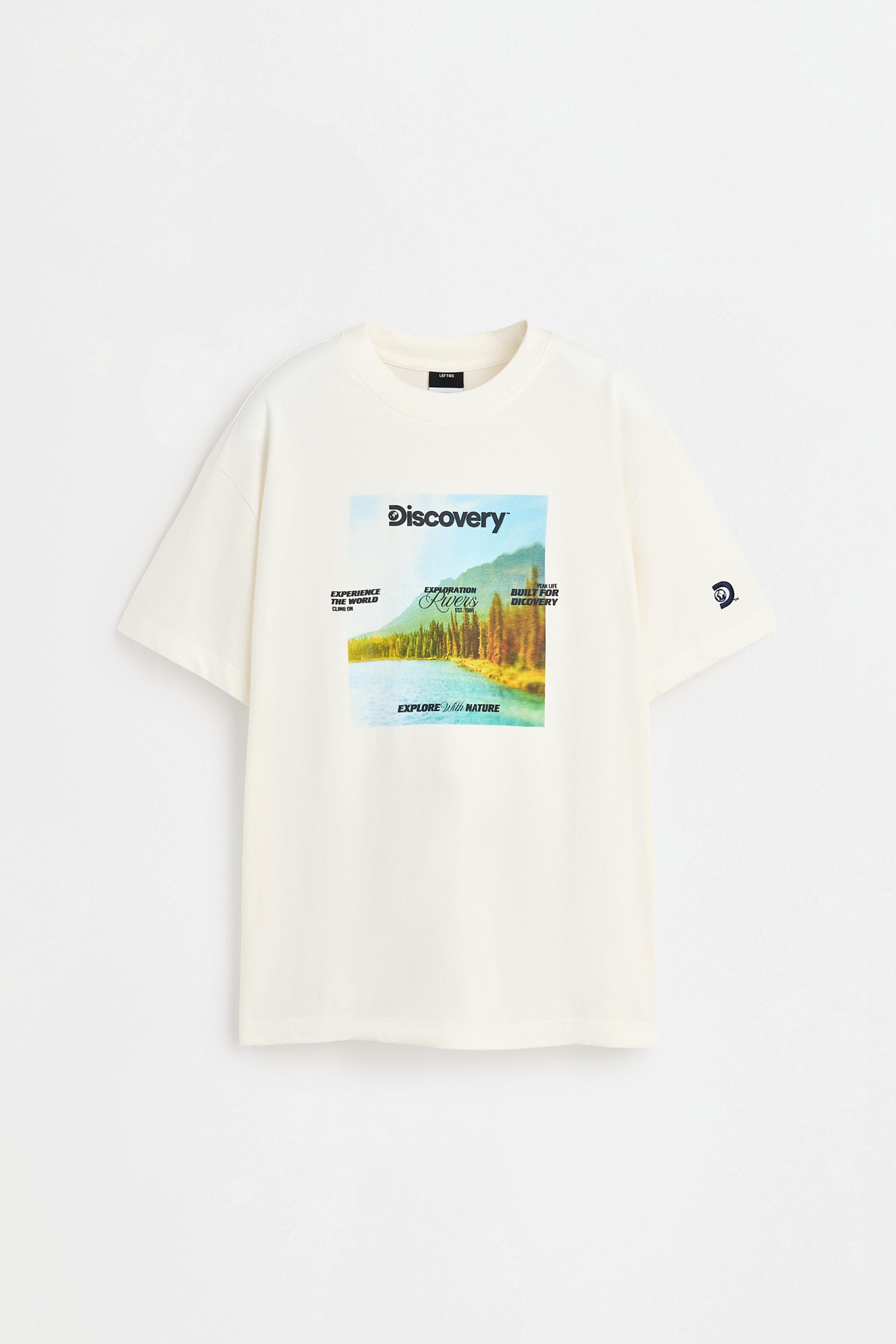 Discovery © & ™Warner Bros T-shirt — OFF WHITE