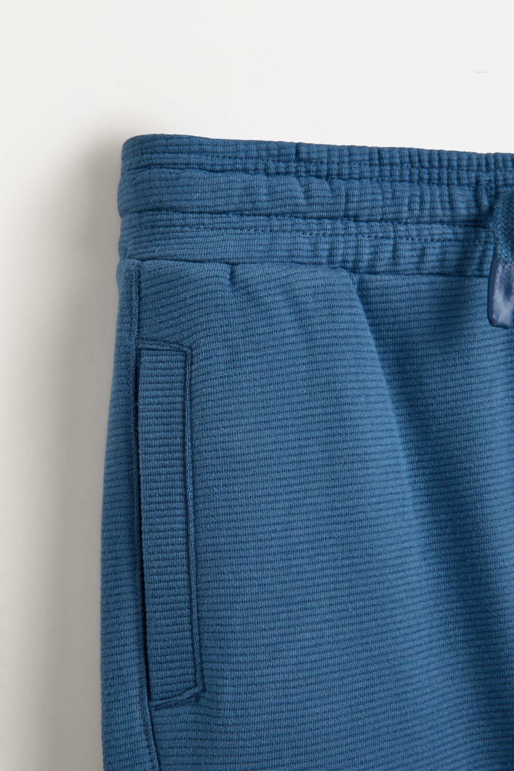 Ottoman Bermuda shorts — MEDIUM BLUE