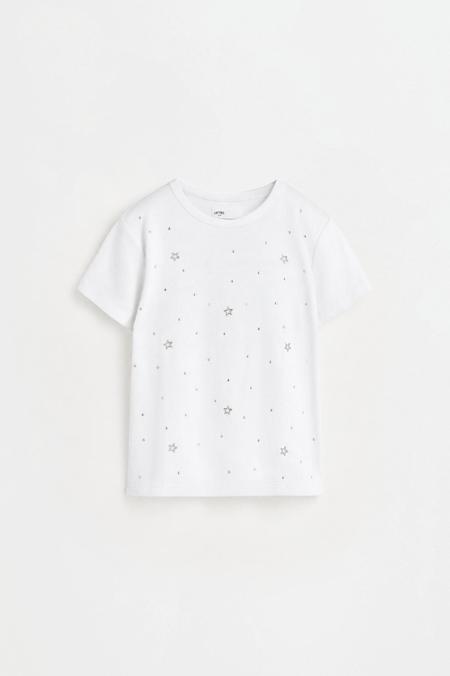 Star stud T-shirt — OFF WHITE