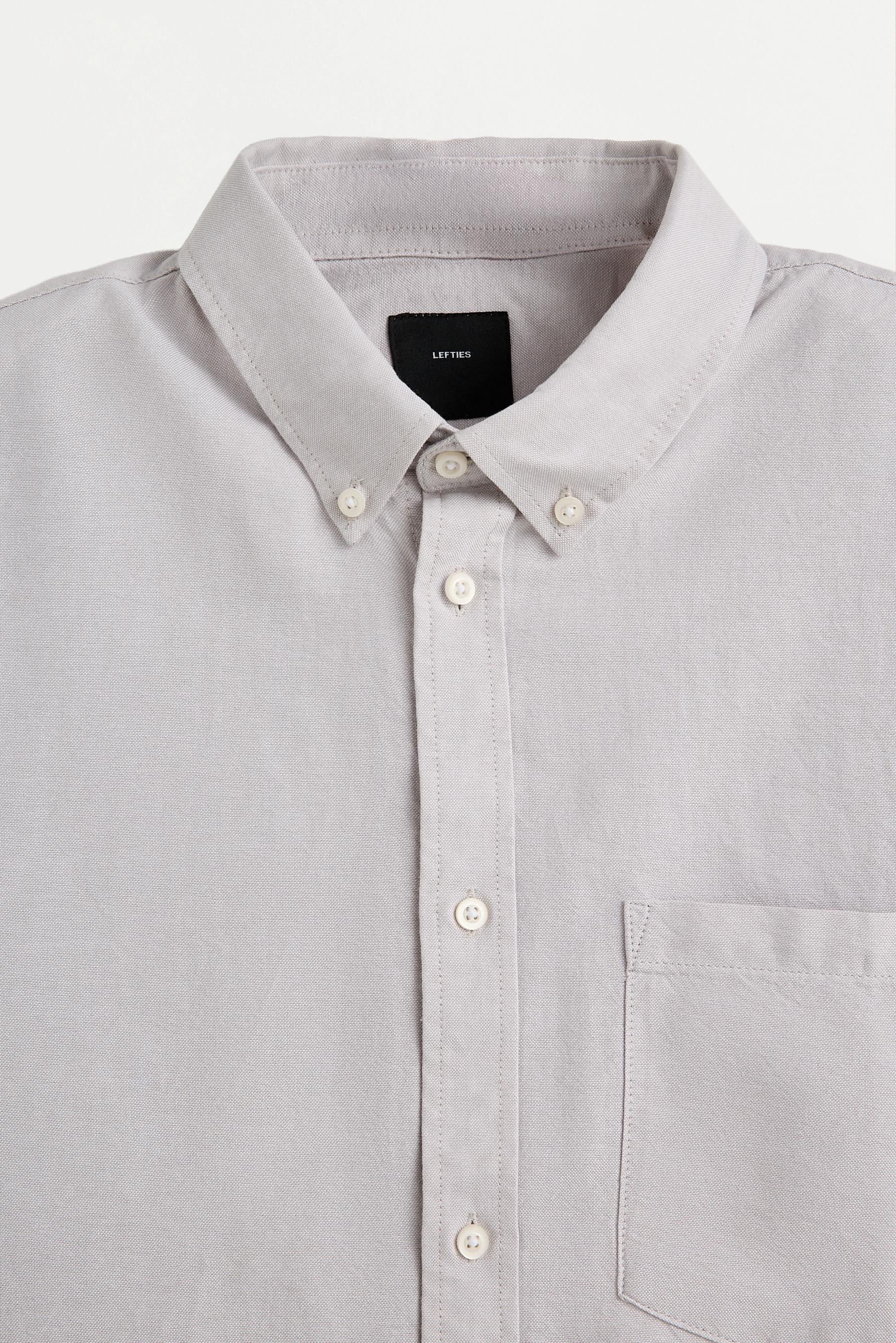 Oxford shirt — DARK GREY MARL